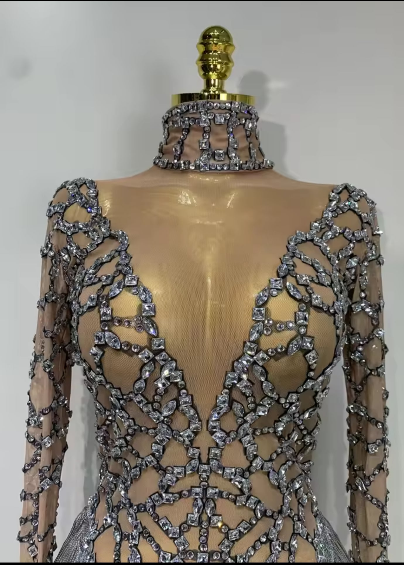 Diamond Web Illusion Playsuit