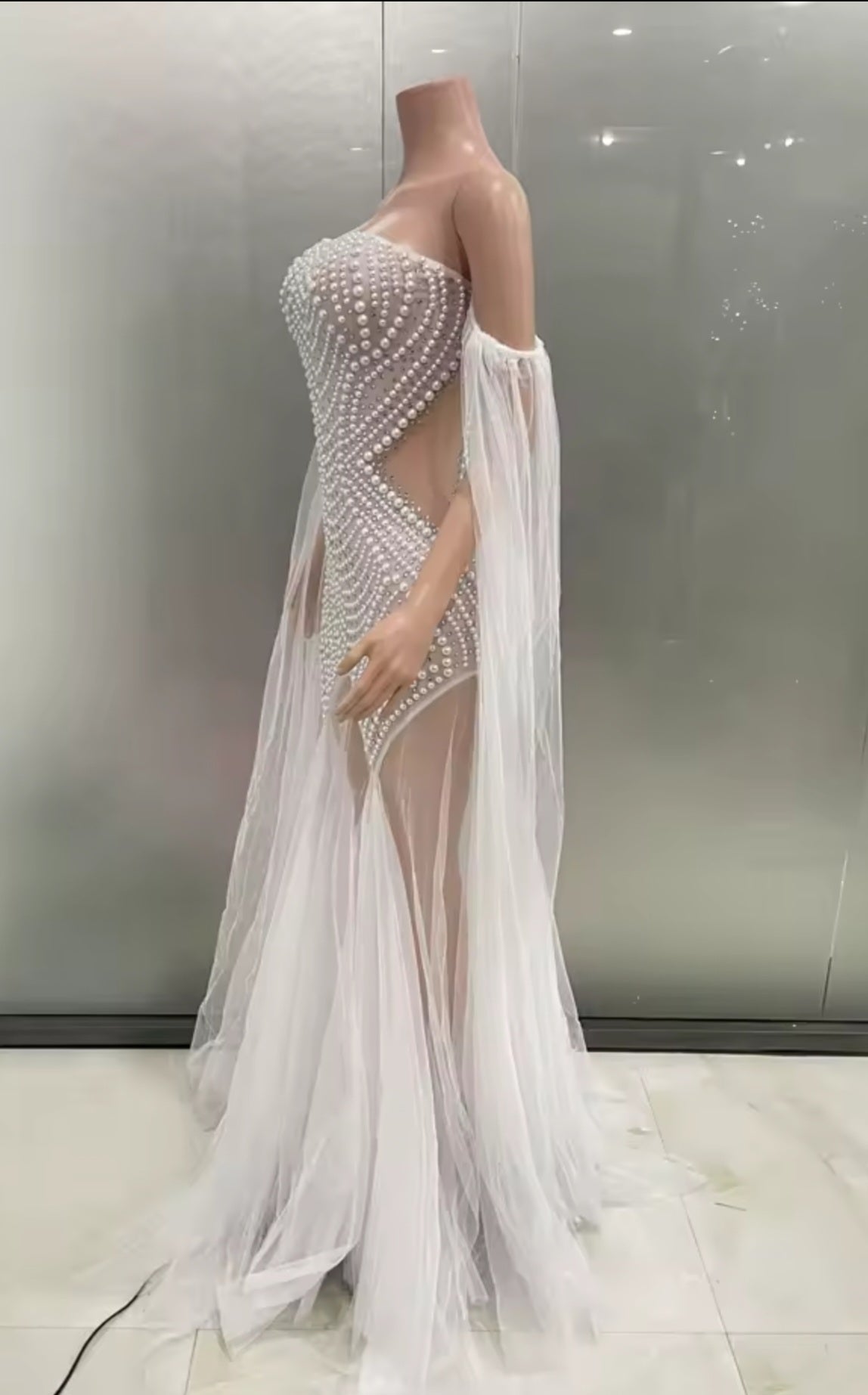 Goddess Pearl Dress