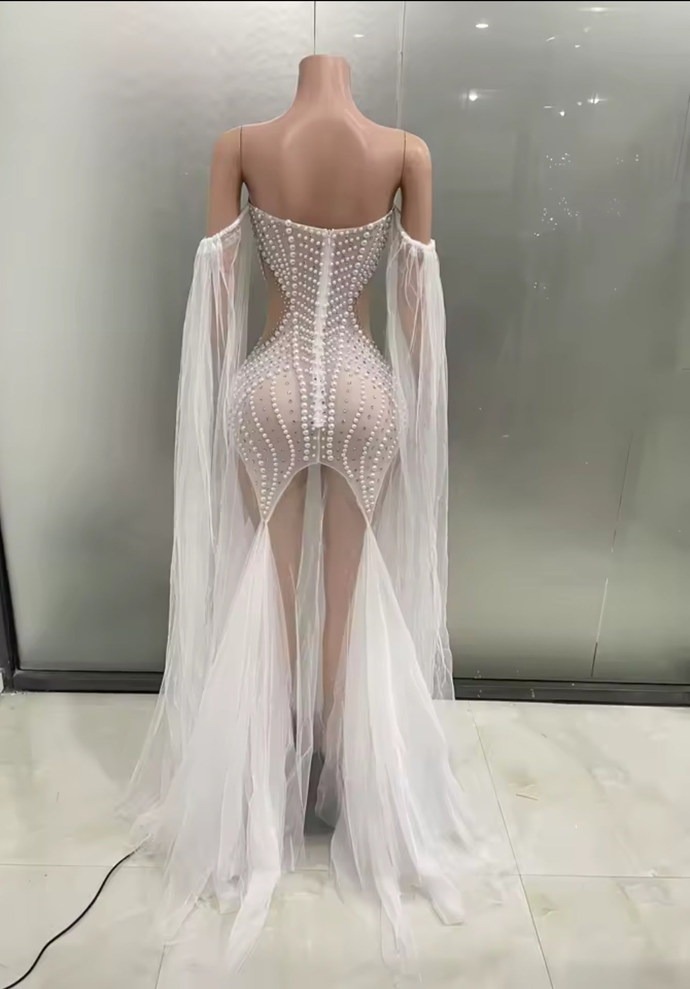 Goddess Pearl Dress