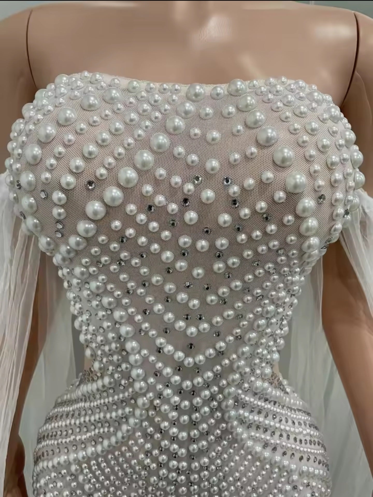 Goddess Pearl Dress