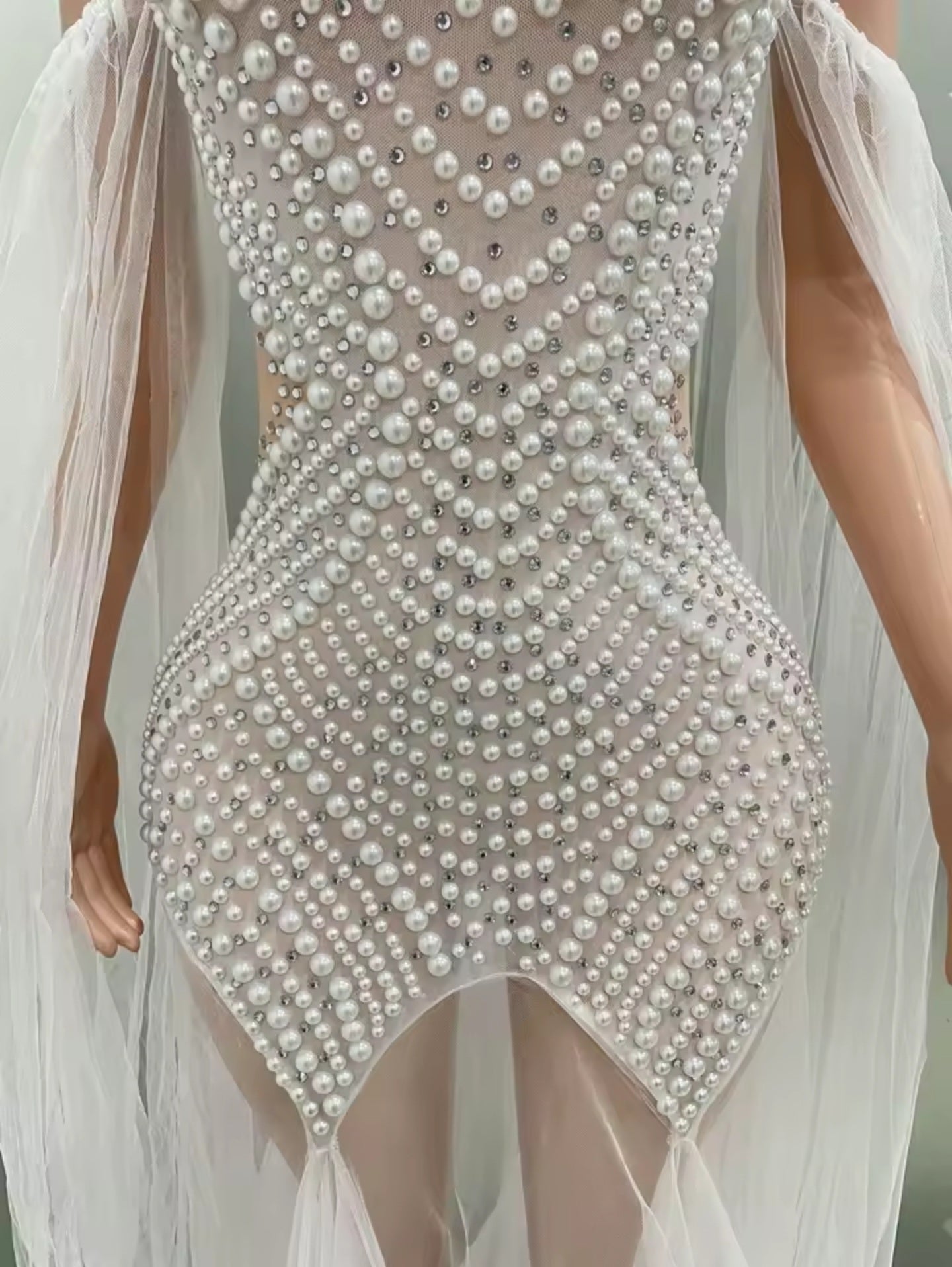 Goddess Pearl Dress