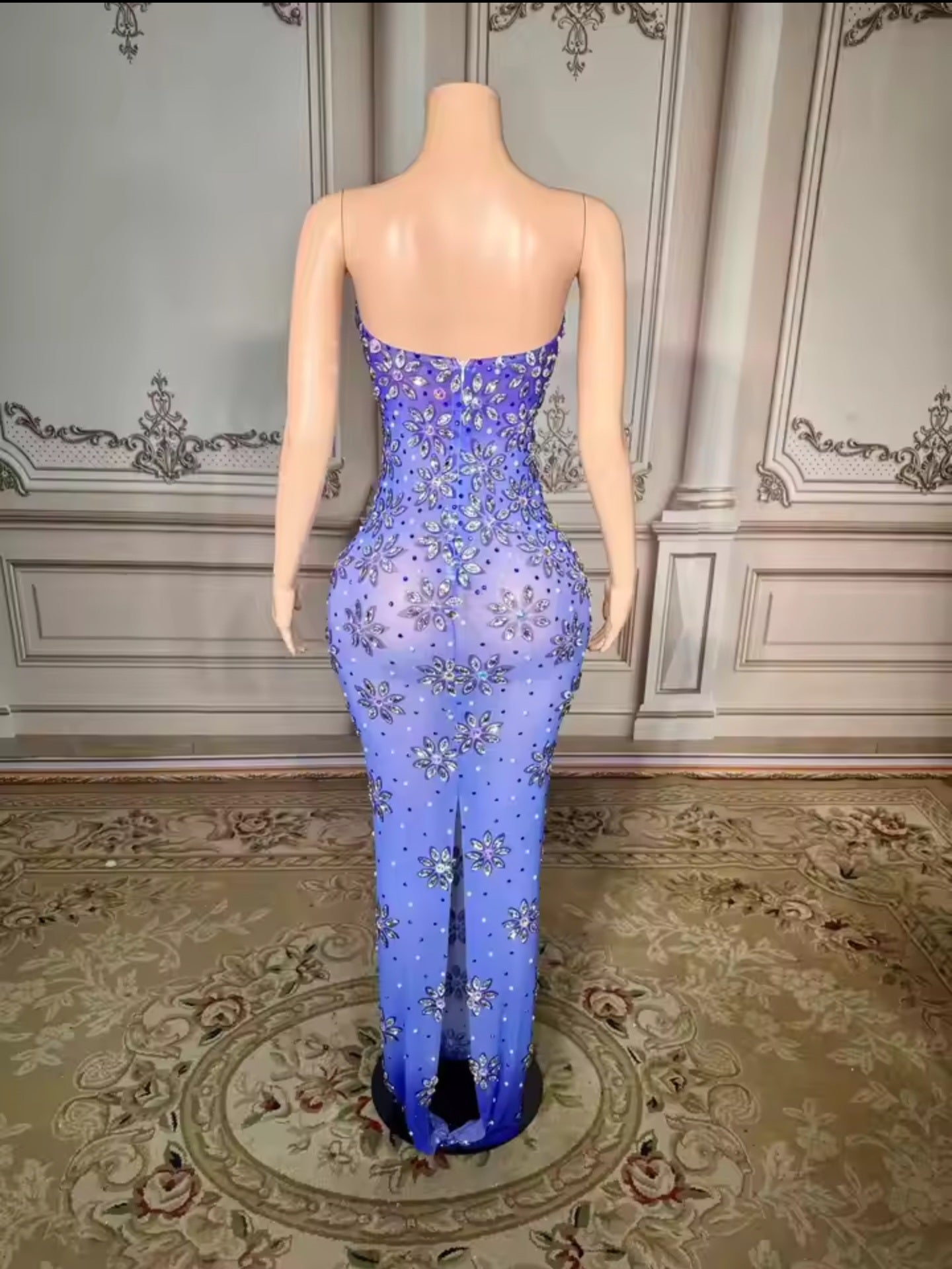 Daring Allure Crystal Dress