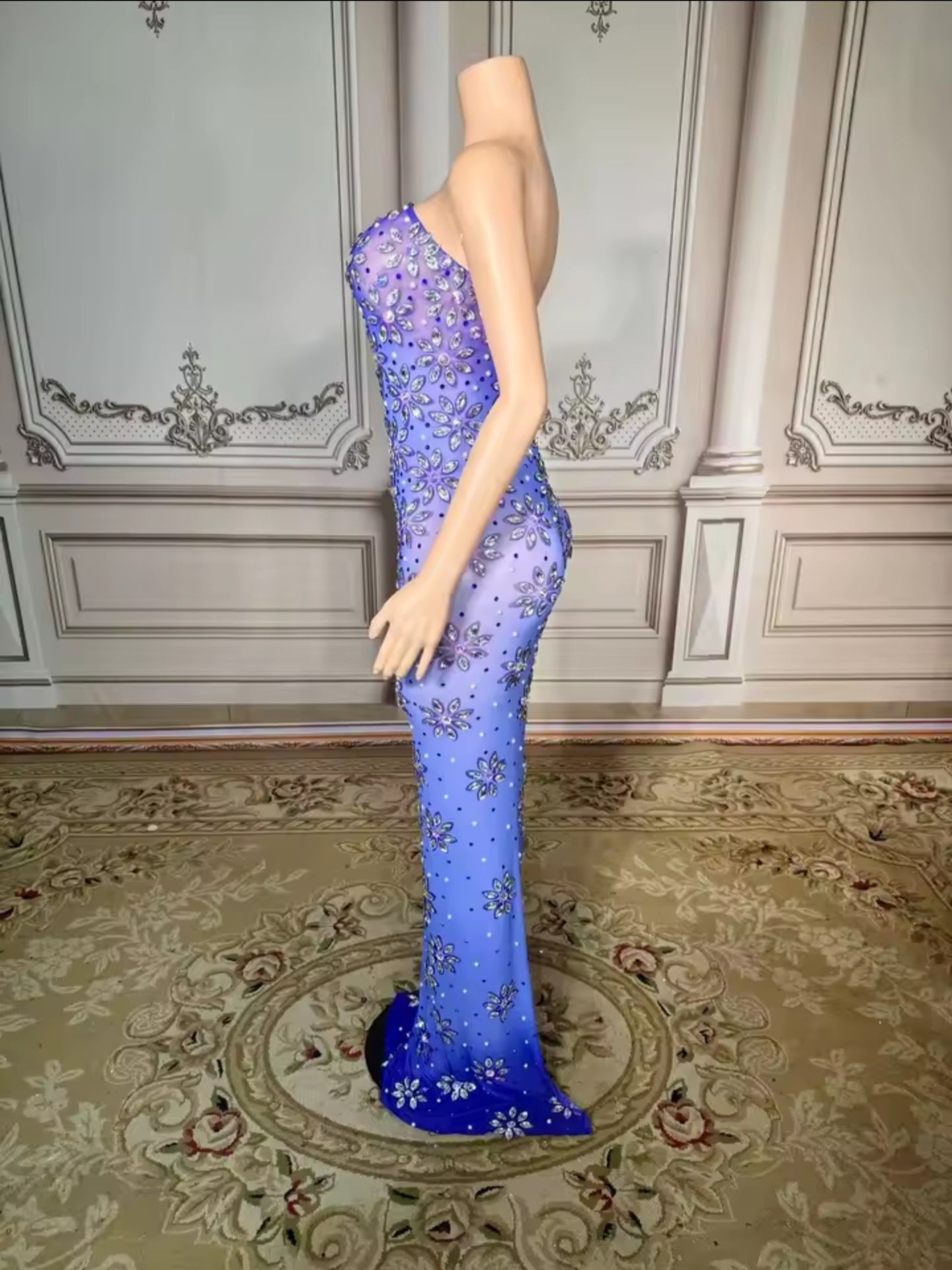 Daring Allure Crystal Dress
