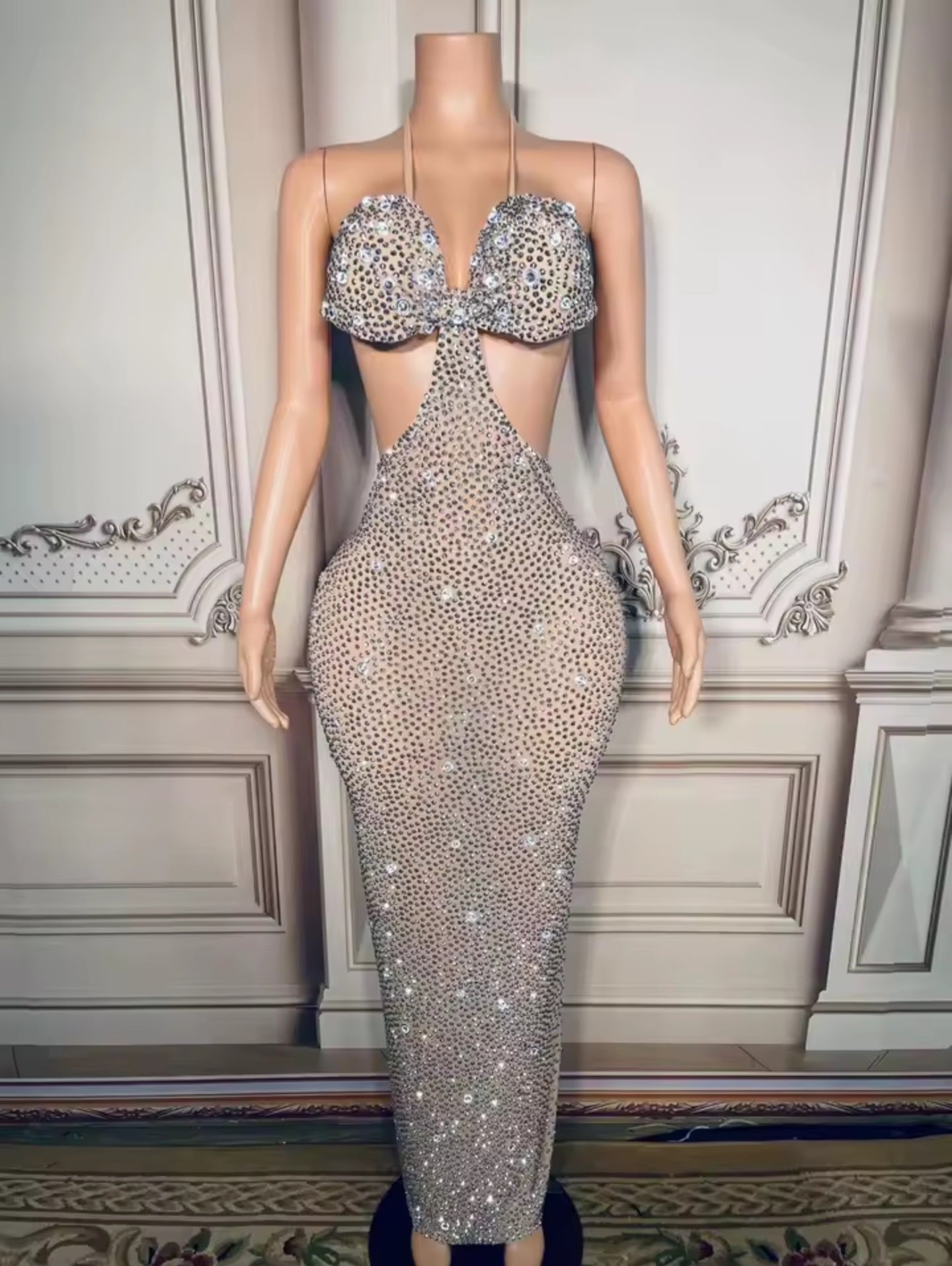 Night Life Crystal Dress