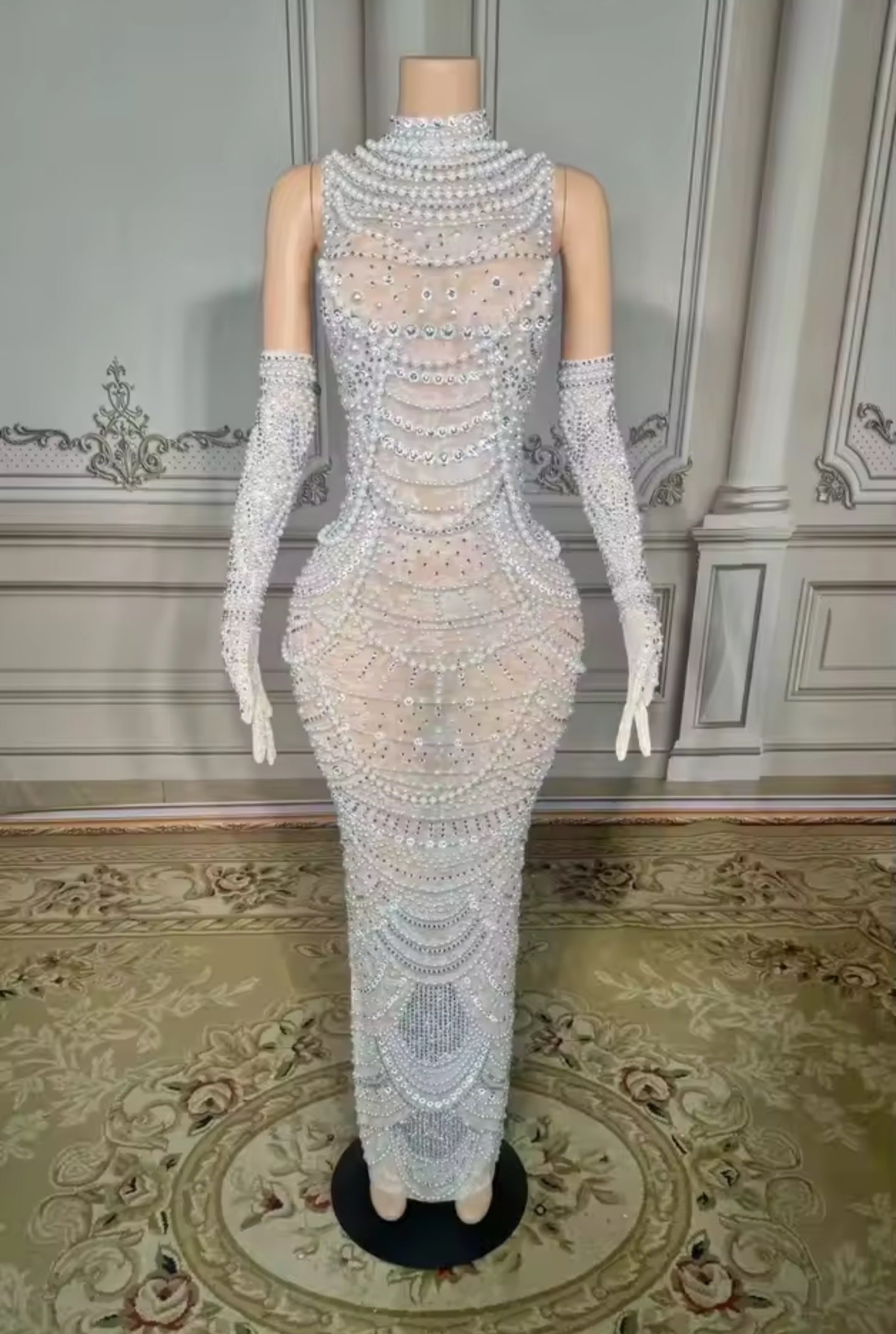 Dazzled In Royalty Dress