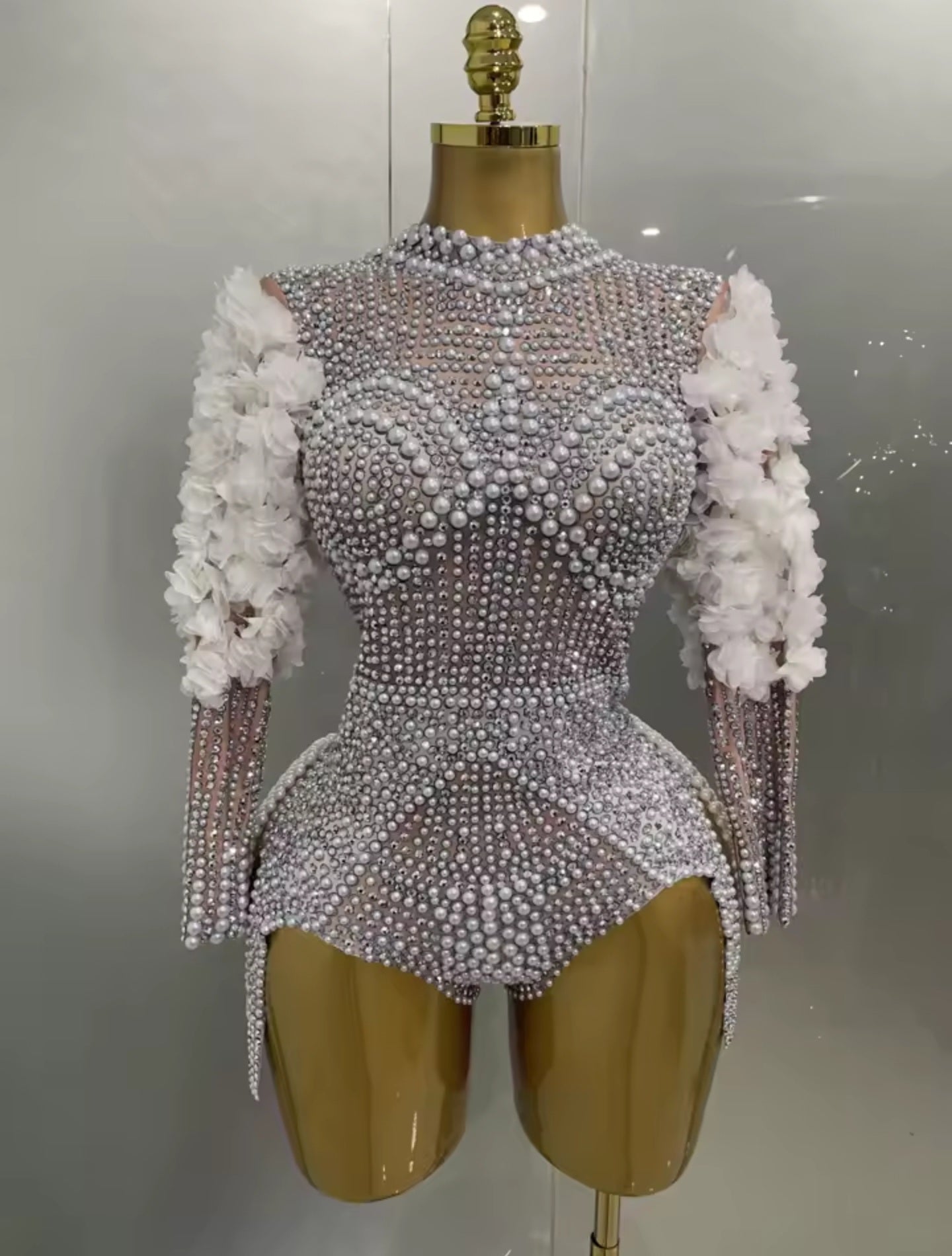 Pearl Bloom Fantasy Playsuit