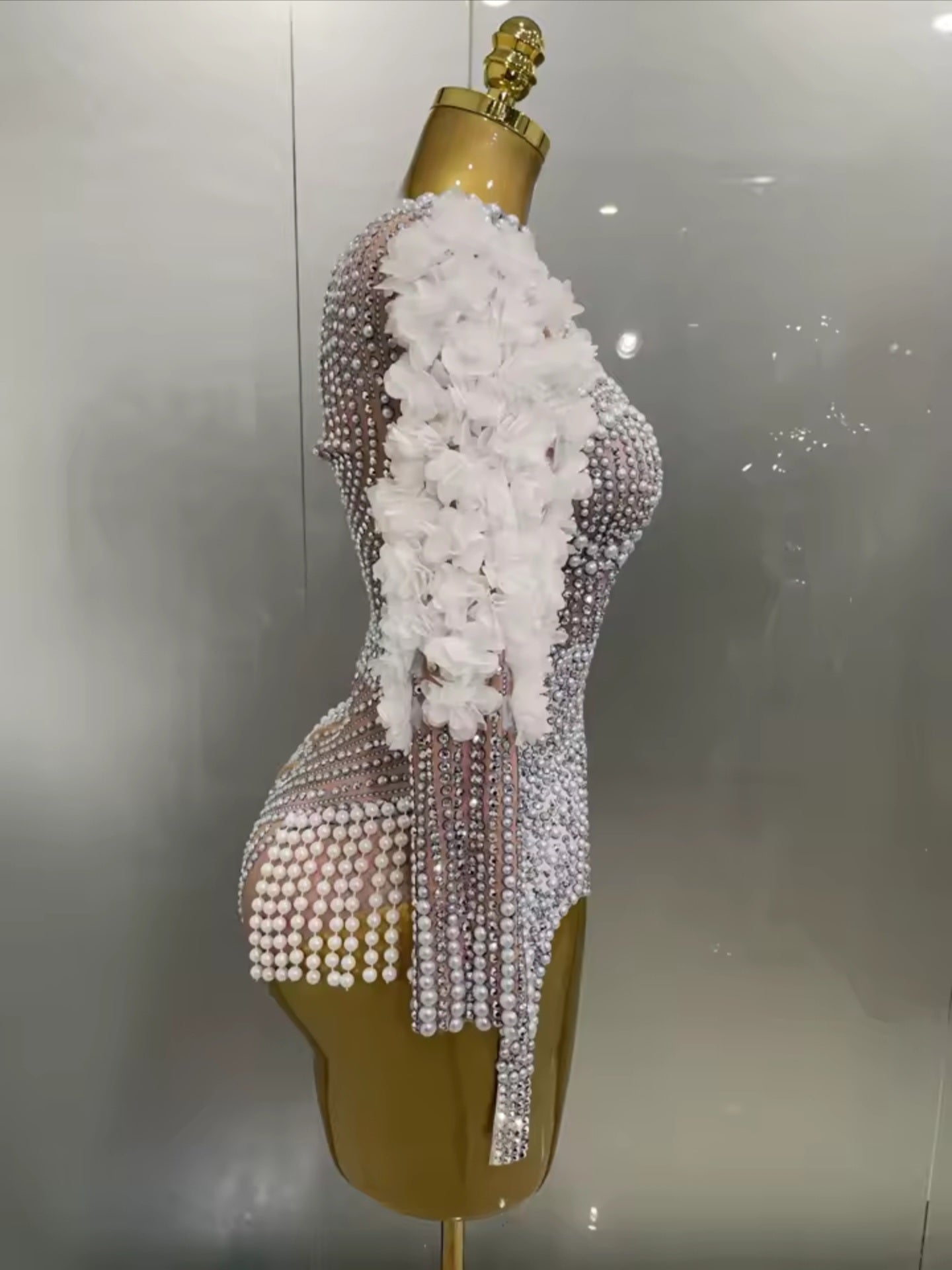 Pearl Bloom Fantasy Playsuit