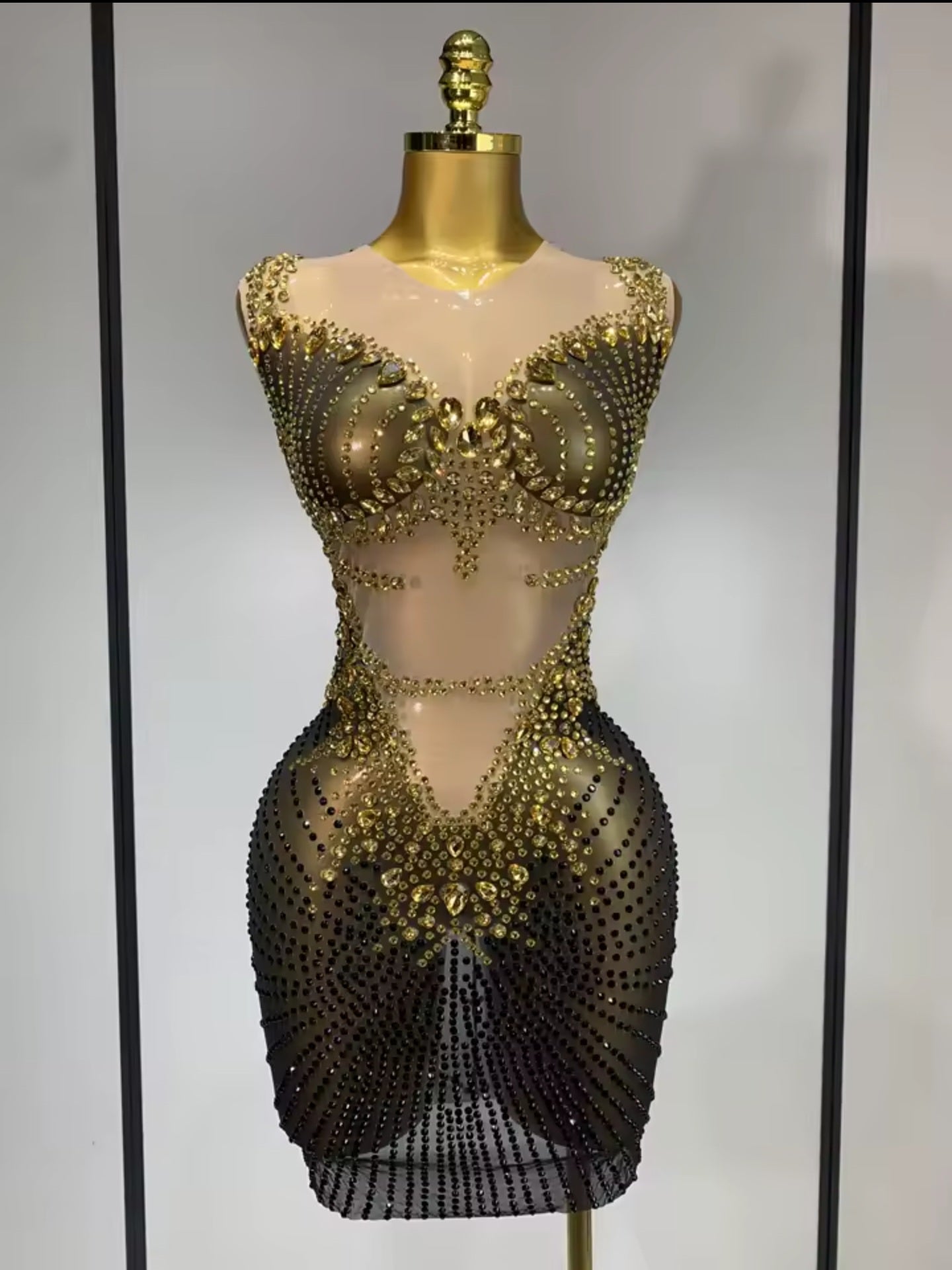 Golden Eclipse Dress
