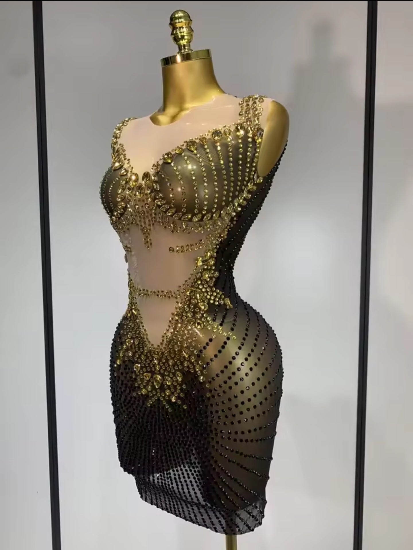 Golden Eclipse Dress