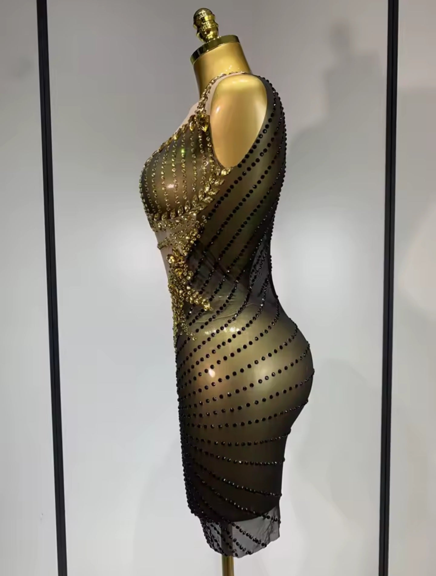 Golden Eclipse Dress