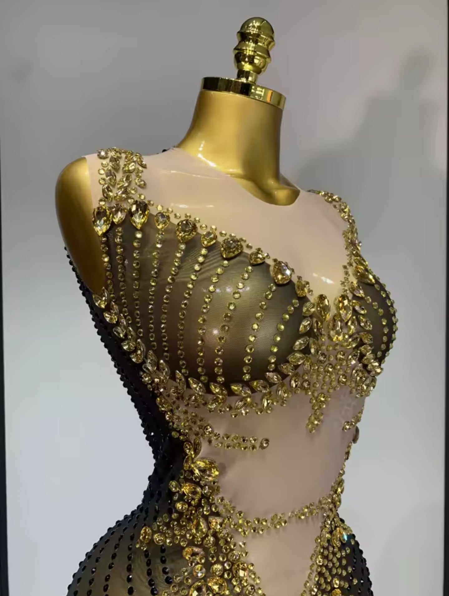 Golden Eclipse Dress