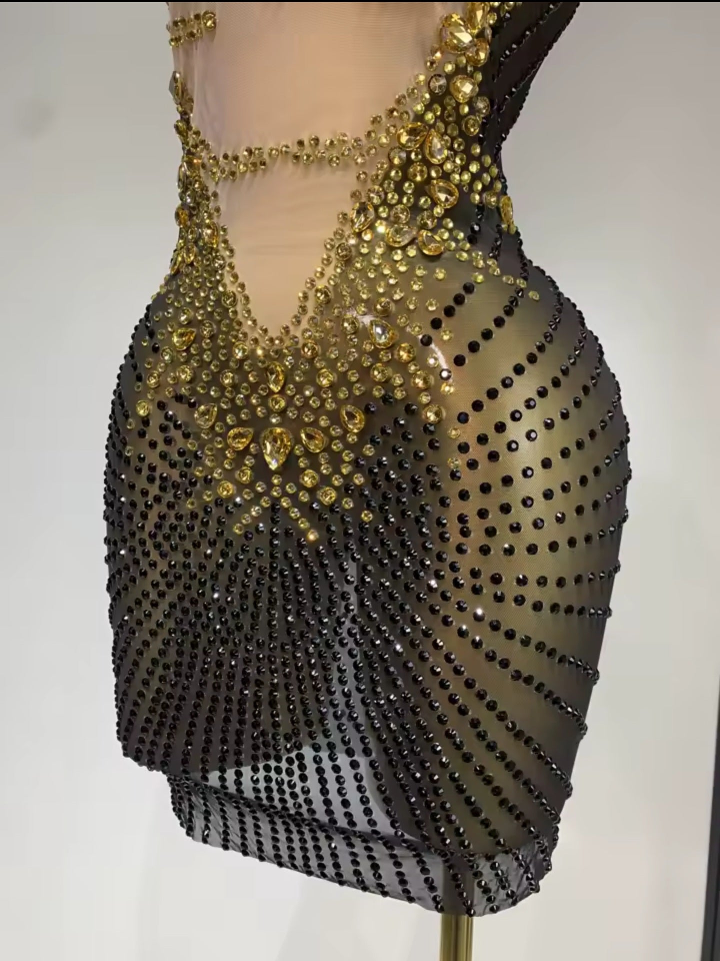 Golden Eclipse Dress