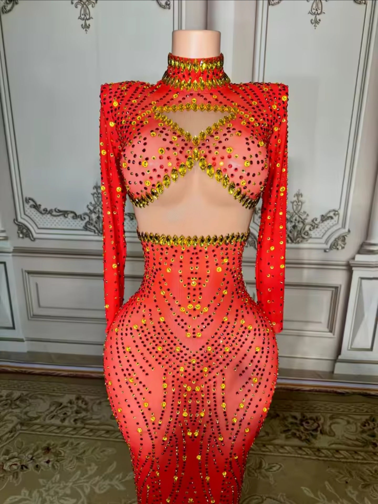 Red Heat Royale Dress