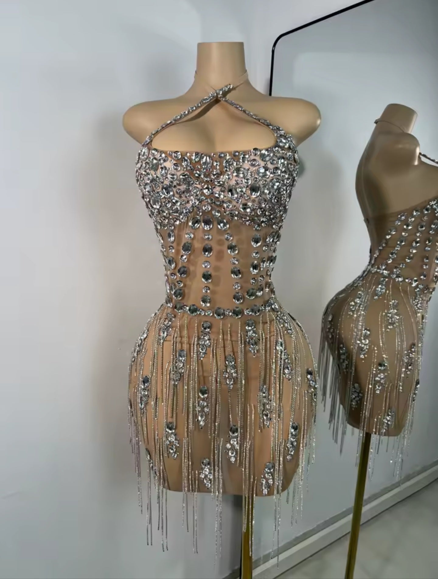 Glitz & Heat Mini Dress