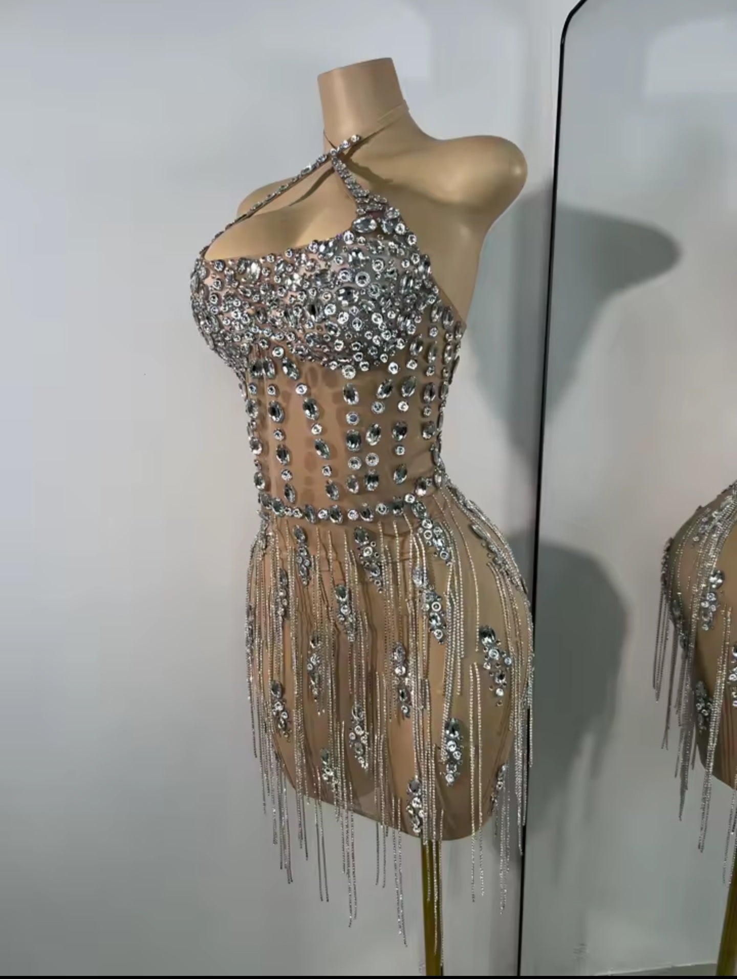 Glitz & Heat Mini Dress