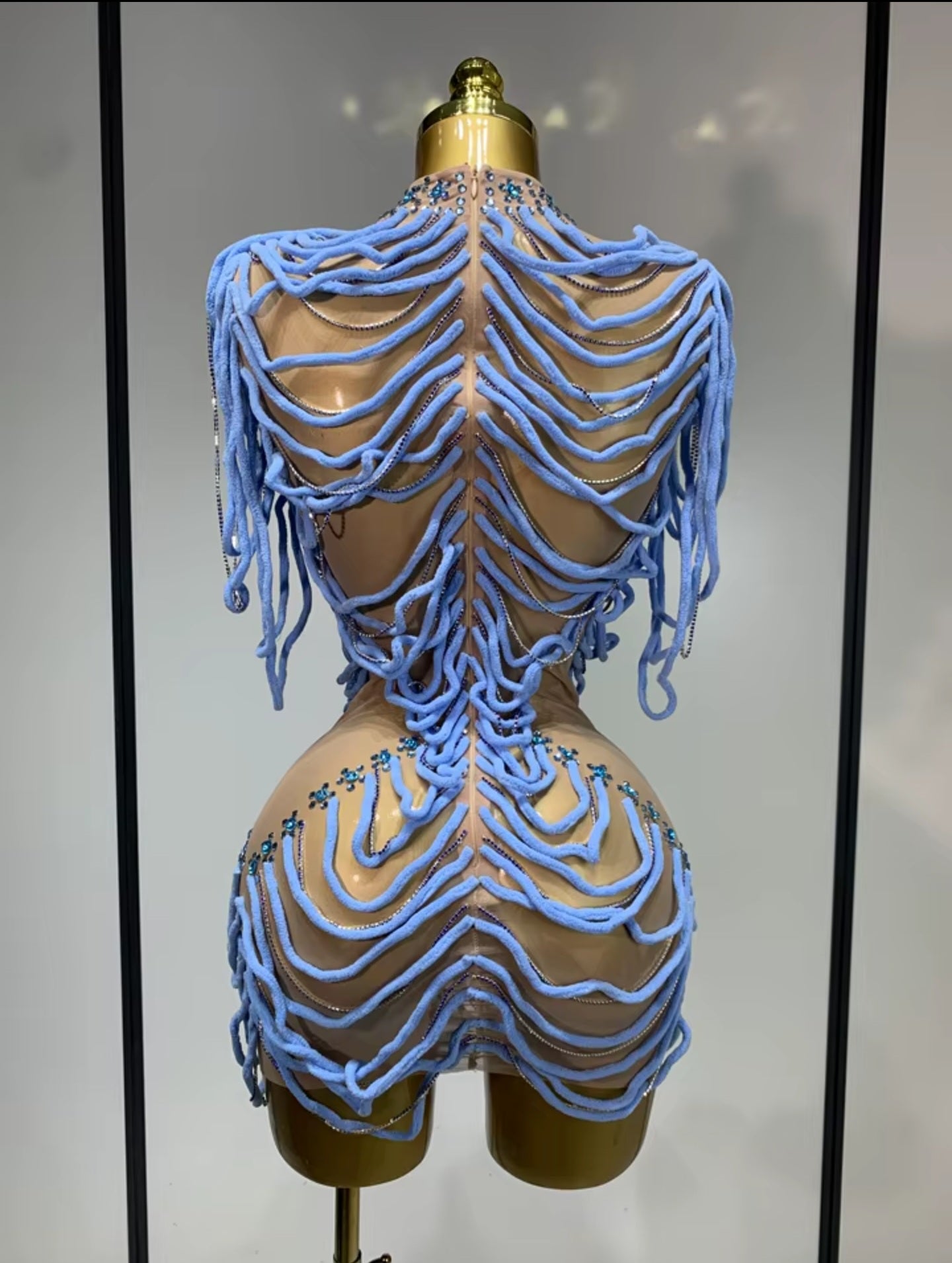 Electric Tides Mini Dress