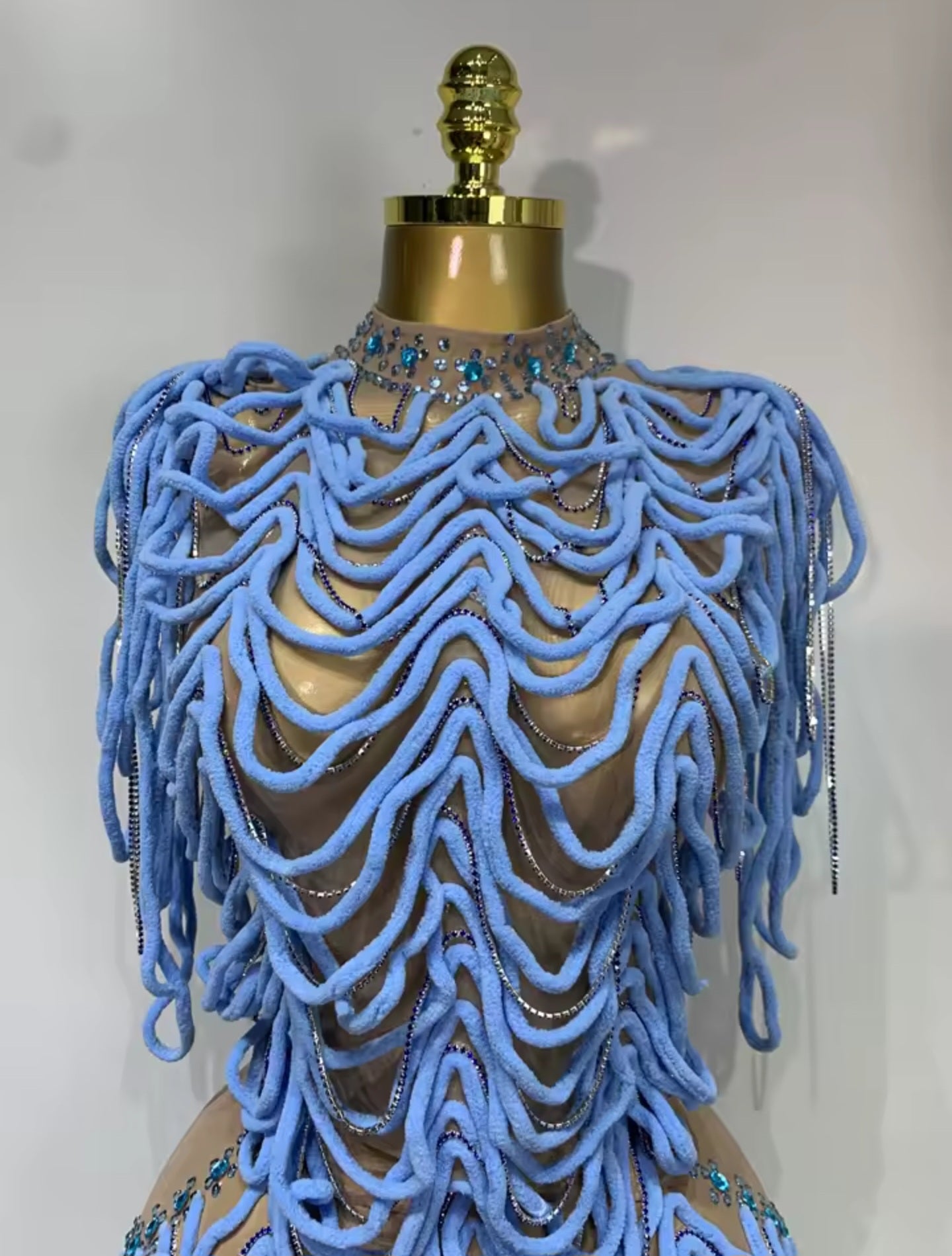 Electric Tides Mini Dress