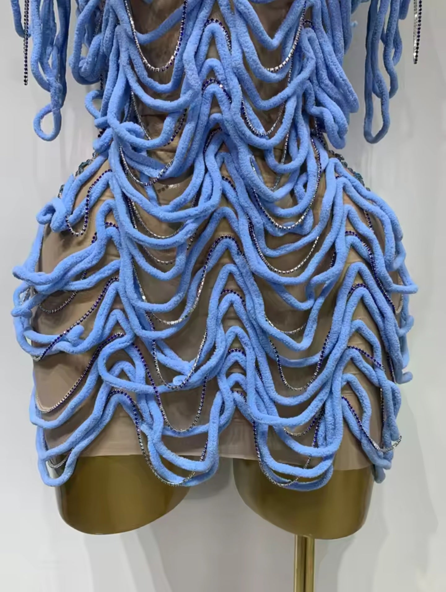 Electric Tides Mini Dress