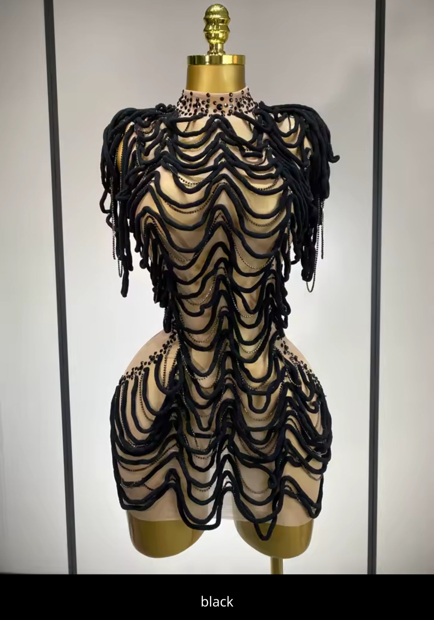 Electric Tides Mini Dress