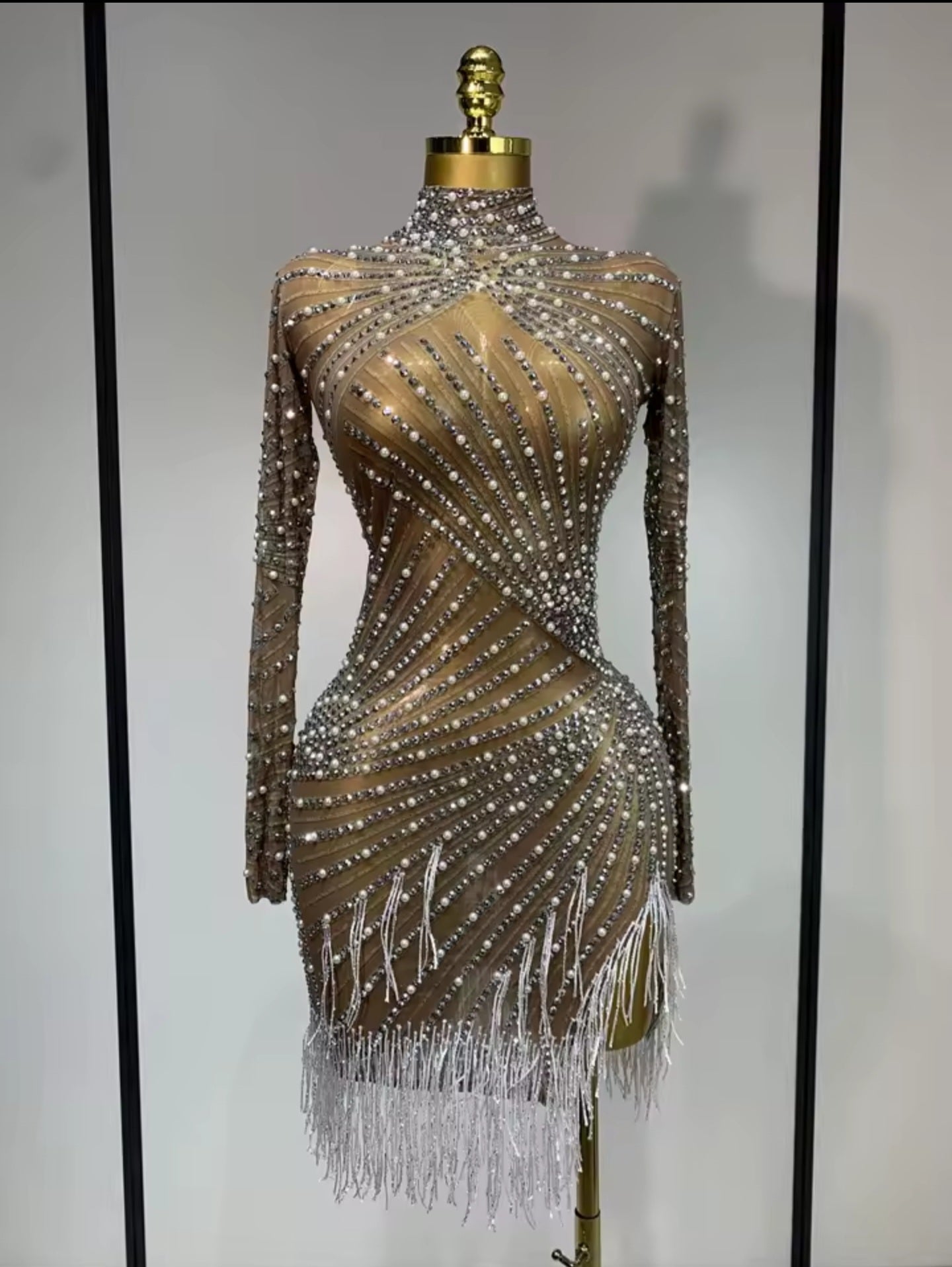 Diamond Swirl Mirage Dress