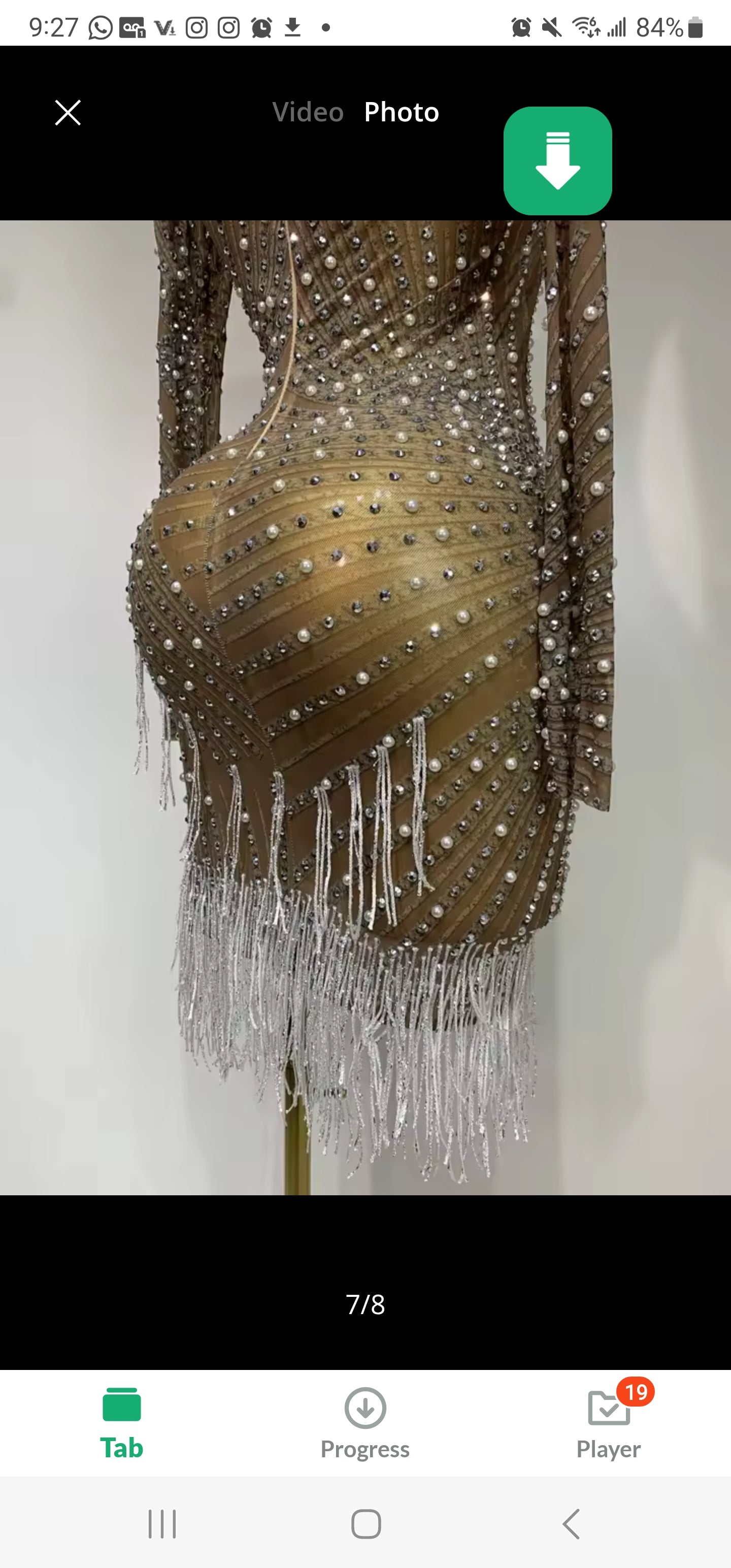 Diamond Swirl Mirage Dress