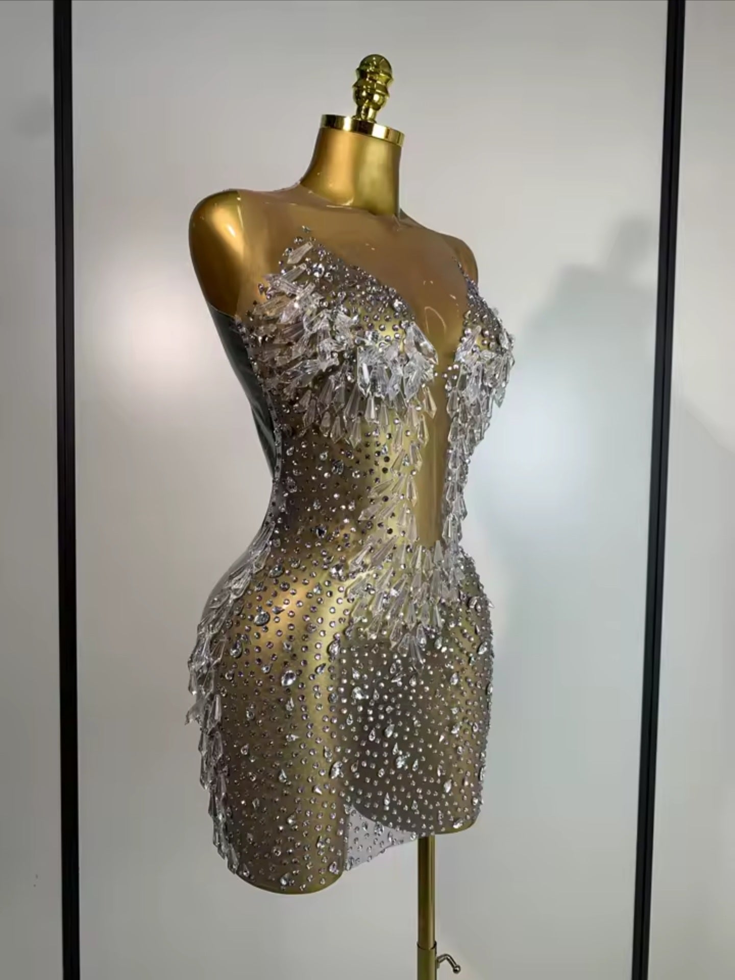 Bejeweled Diamond Dress