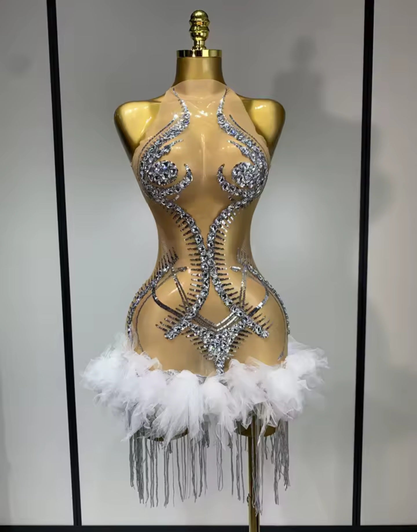 Crystal Swan Dress