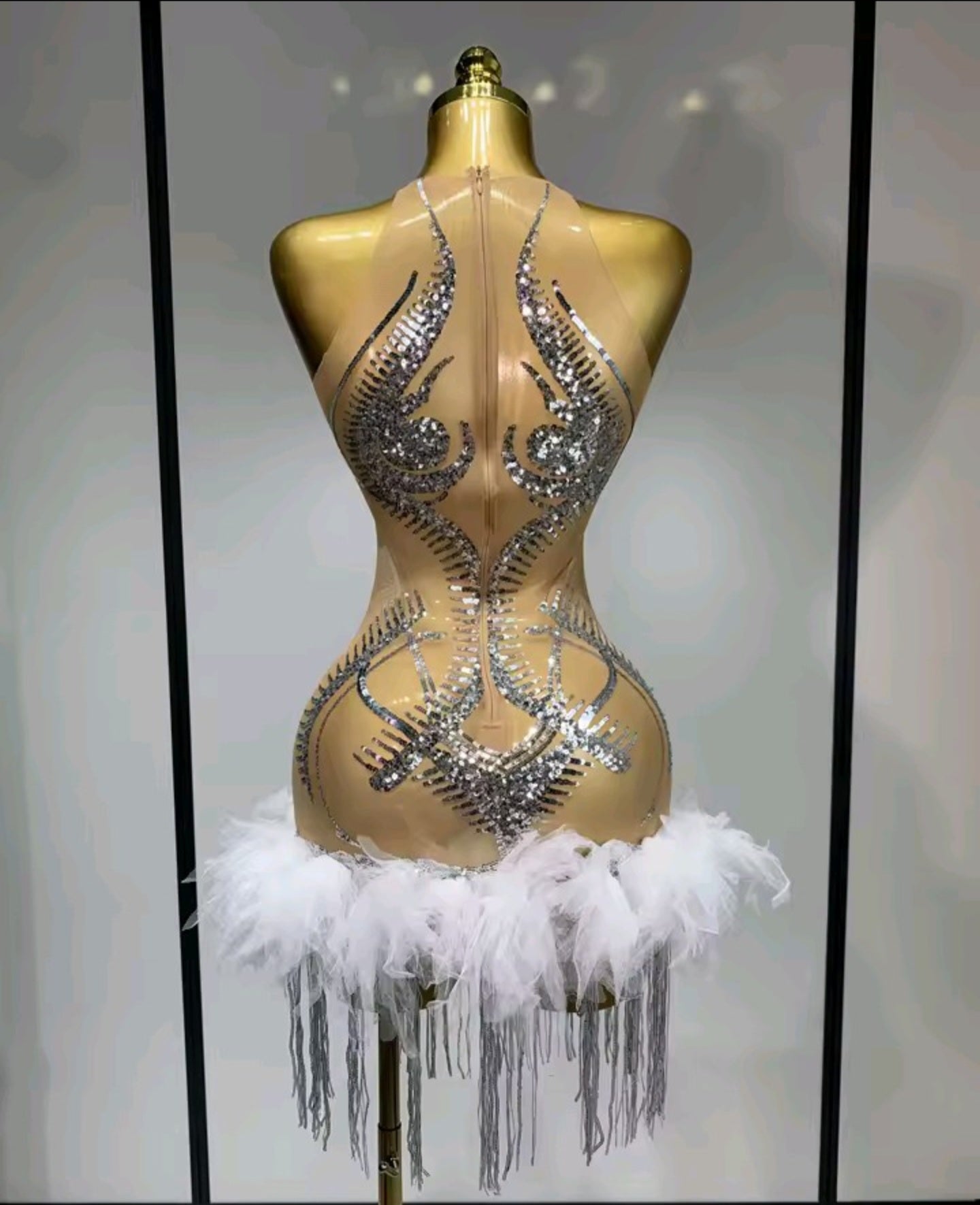 Crystal Swan Dress