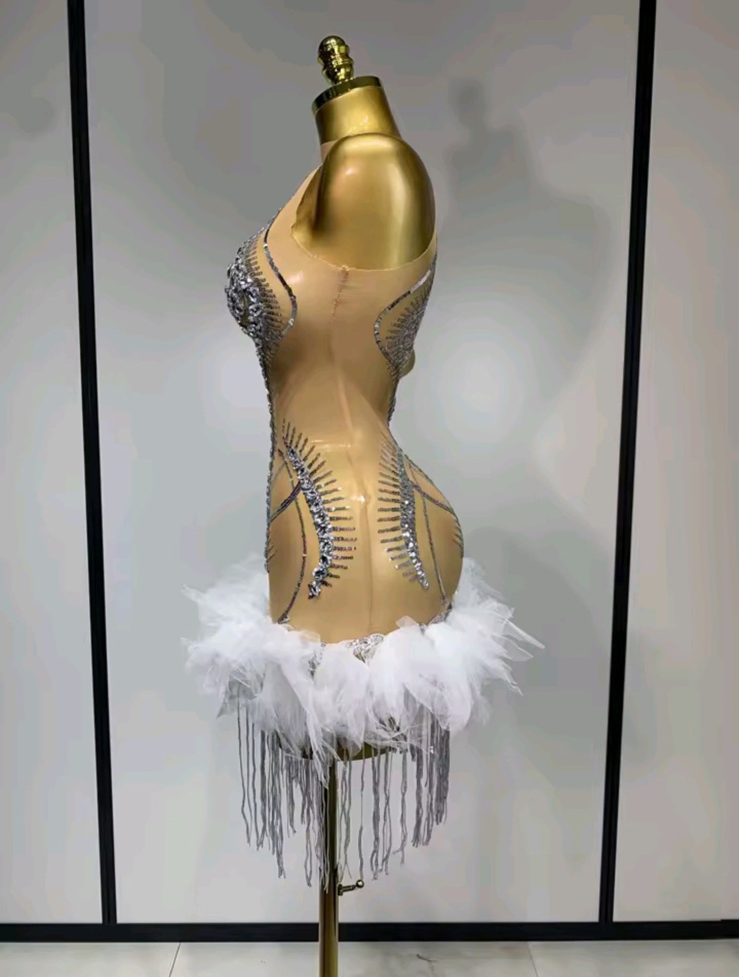Crystal Swan Dress
