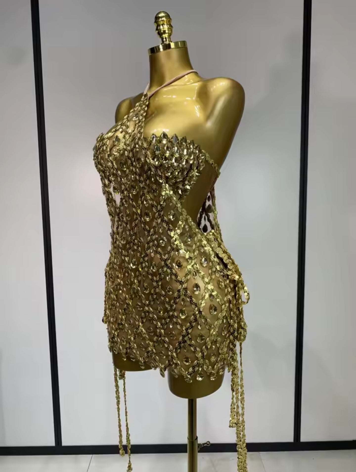 Golden Goddess Dress