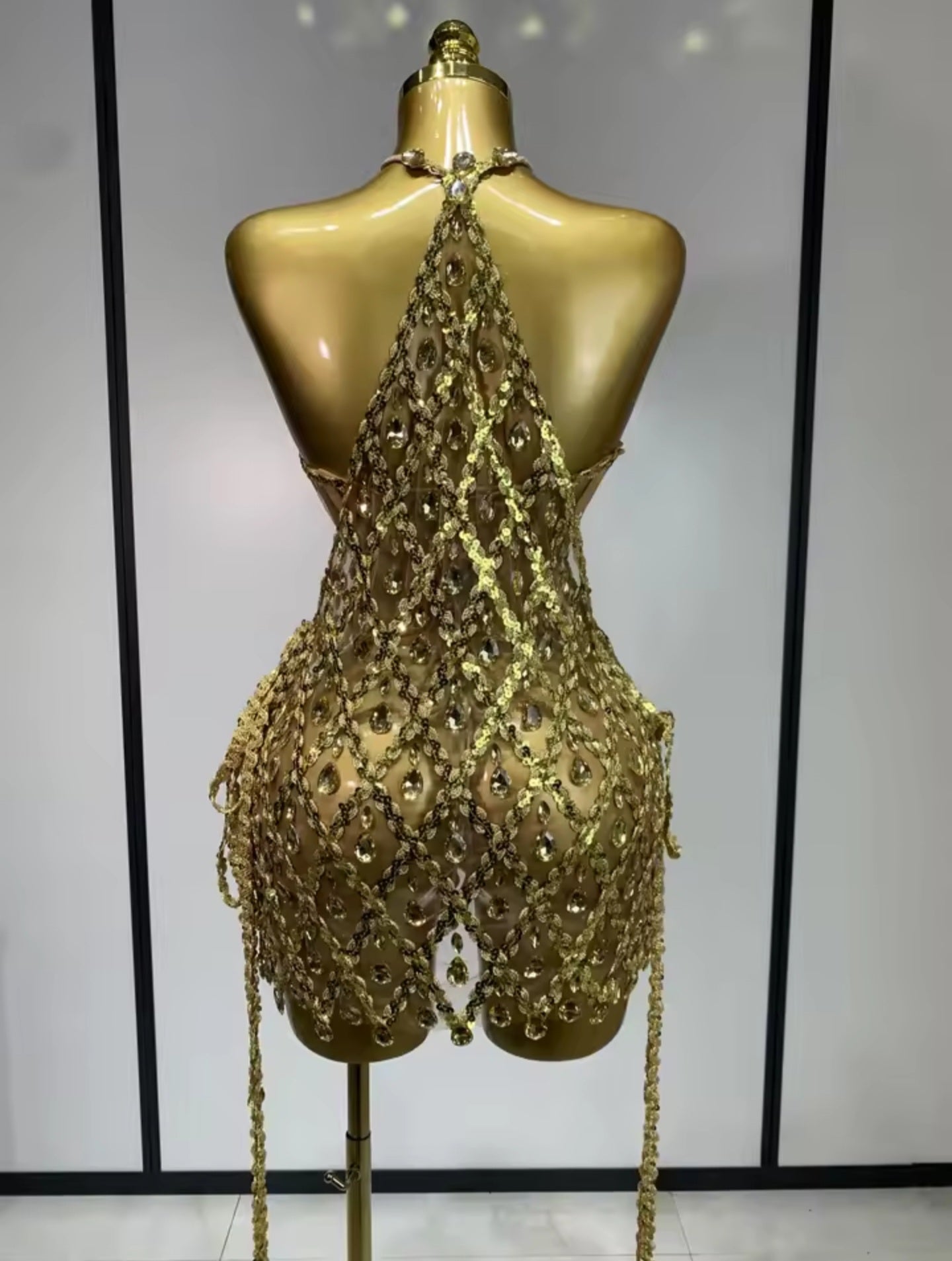 Golden Goddess Dress