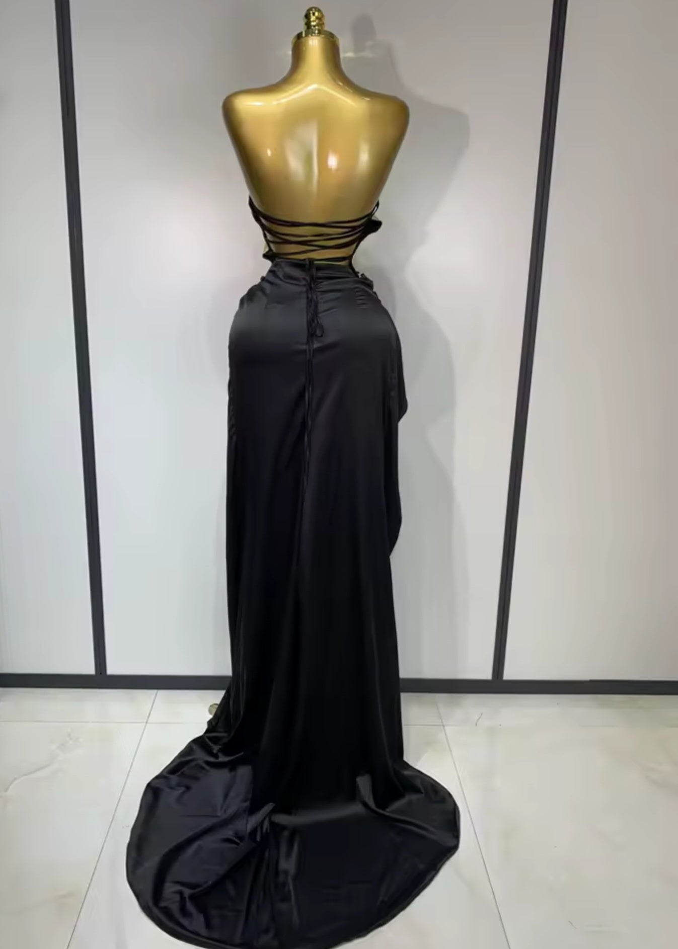 Golden Molten Skirt Set