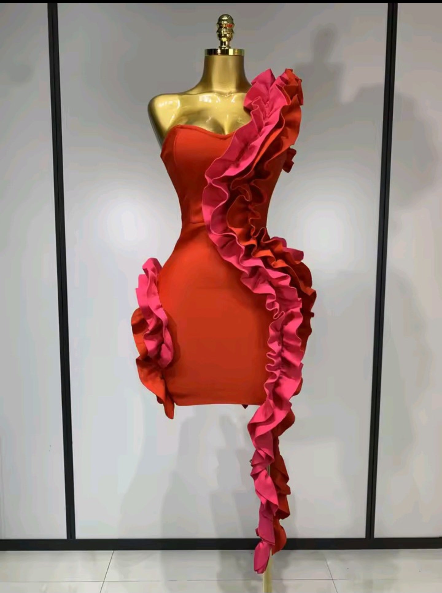 Ruffle Riot Mini Dress