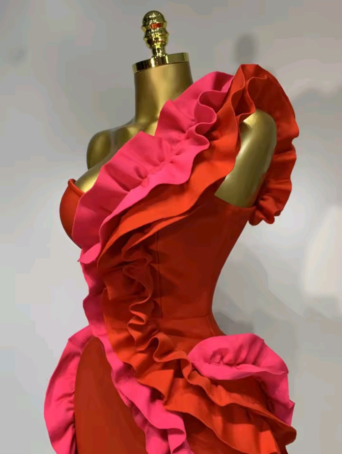 Ruffle Riot Mini Dress