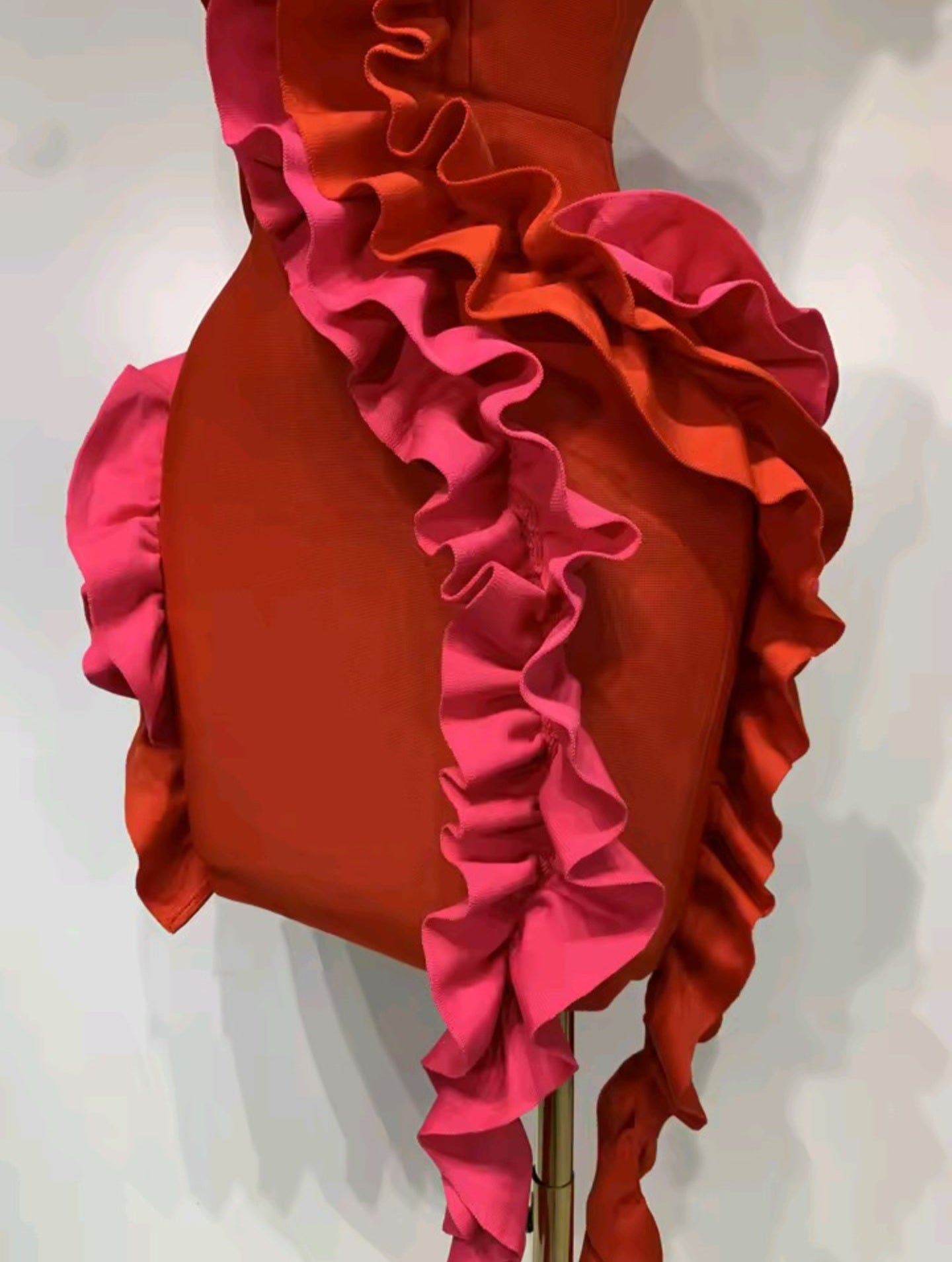 Ruffle Riot Mini Dress