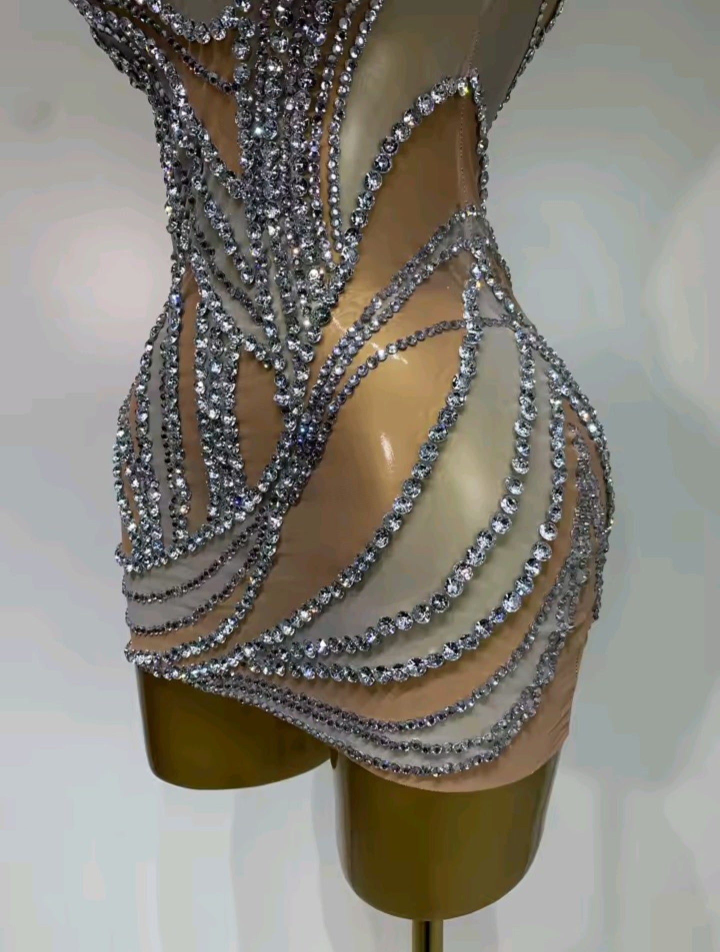 Radiant Temptation Mini Dress