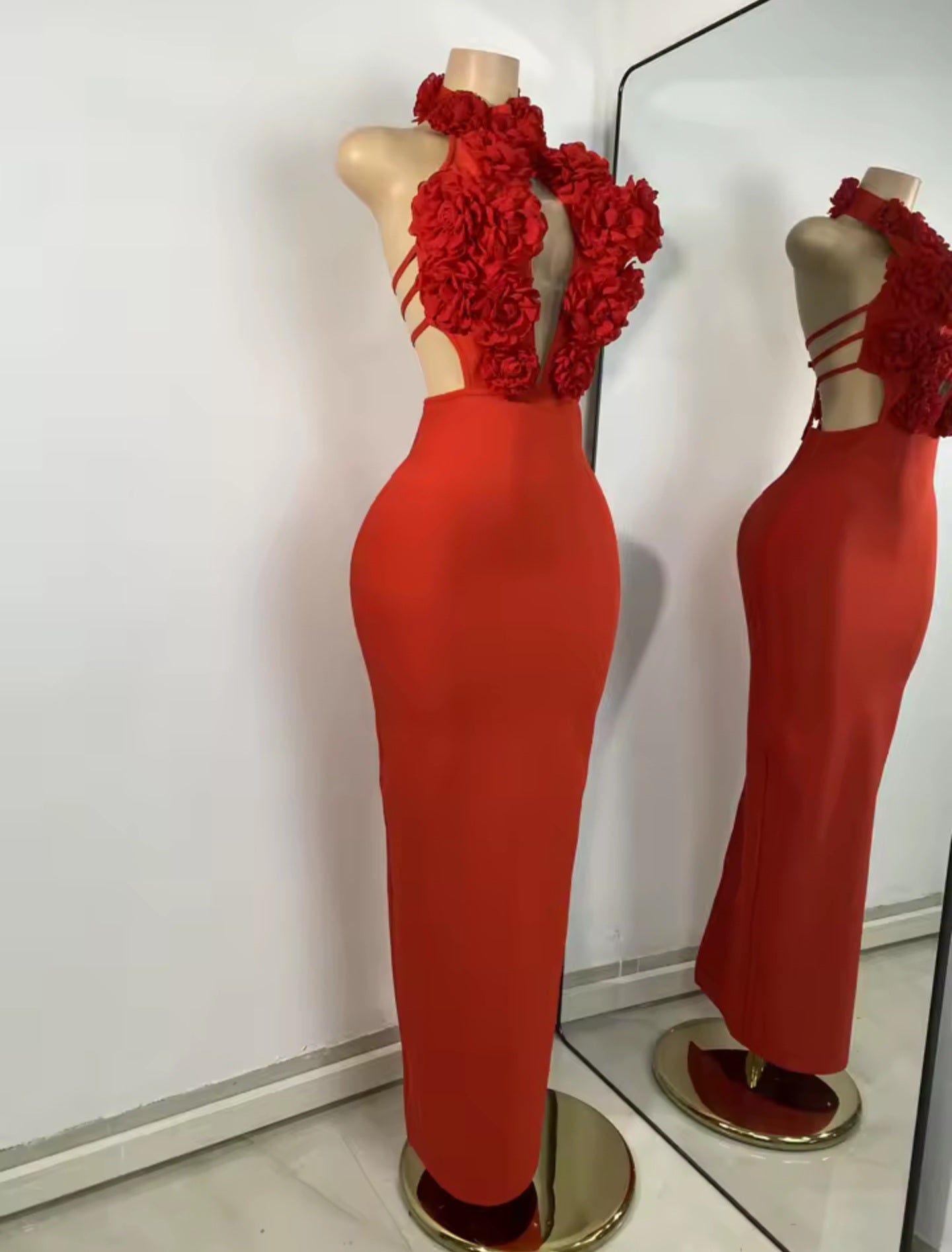 Scarlet Bloom Dress