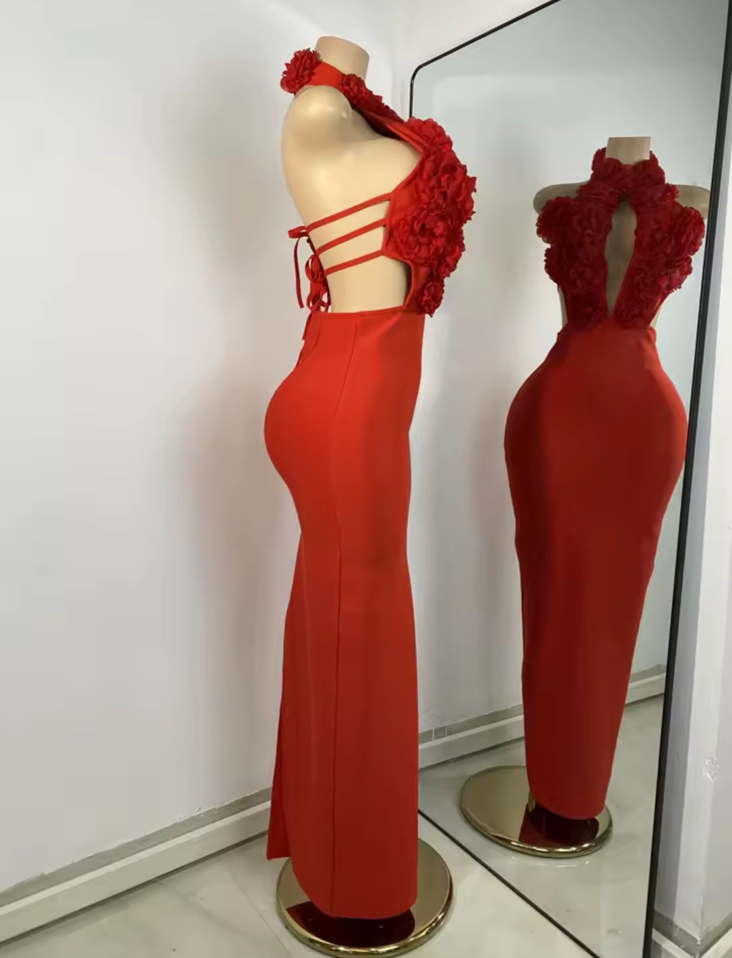 Scarlet Bloom Dress