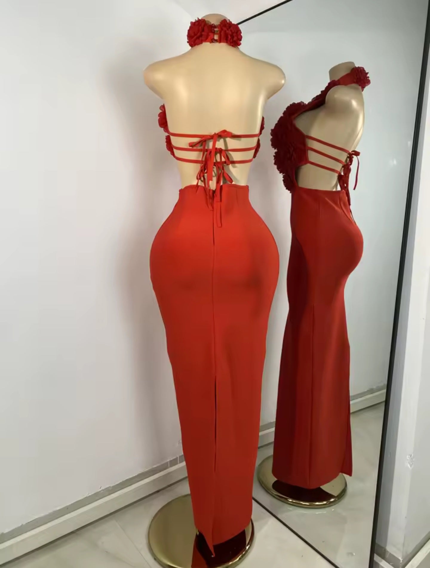 Scarlet Bloom Dress