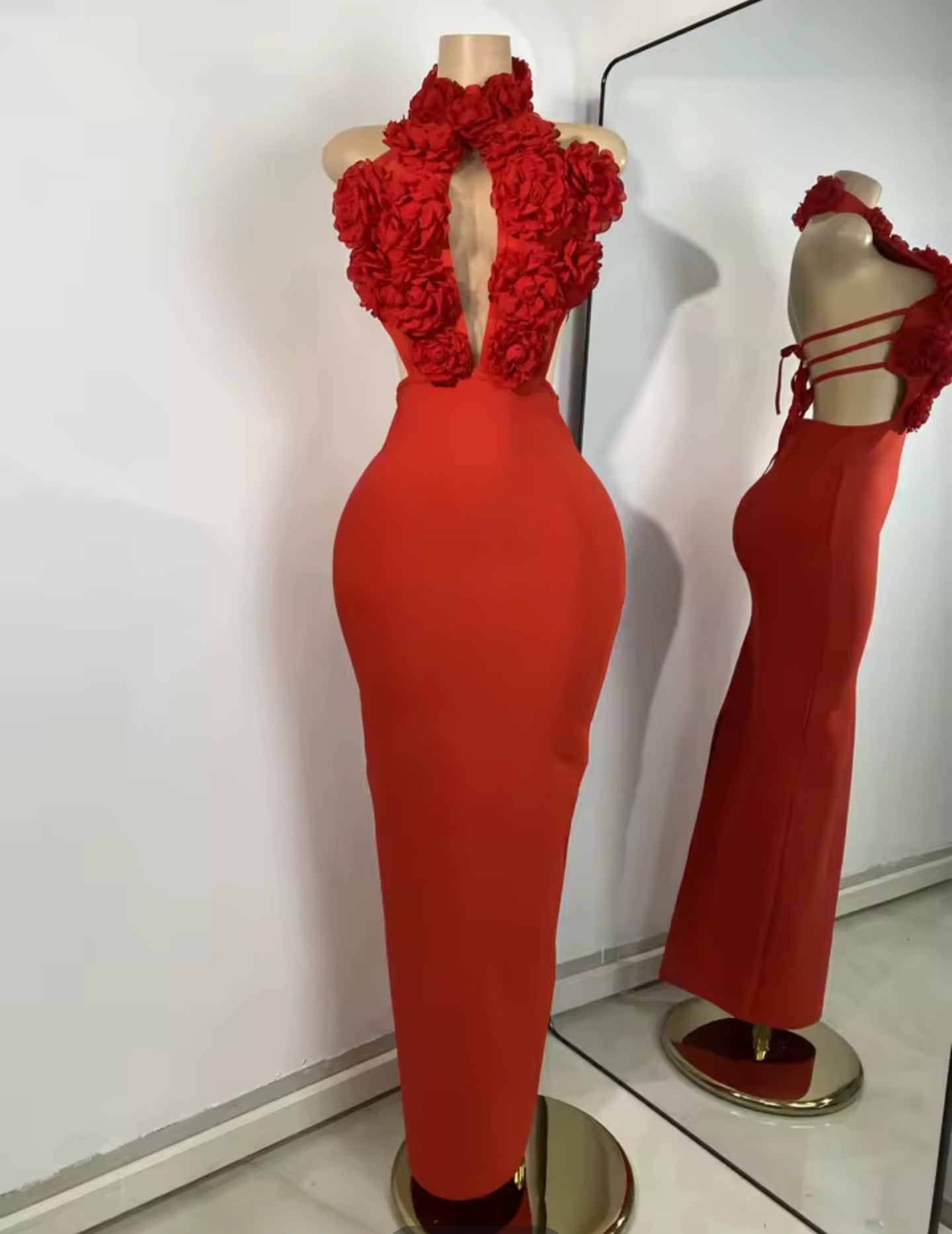 Scarlet Bloom Dress