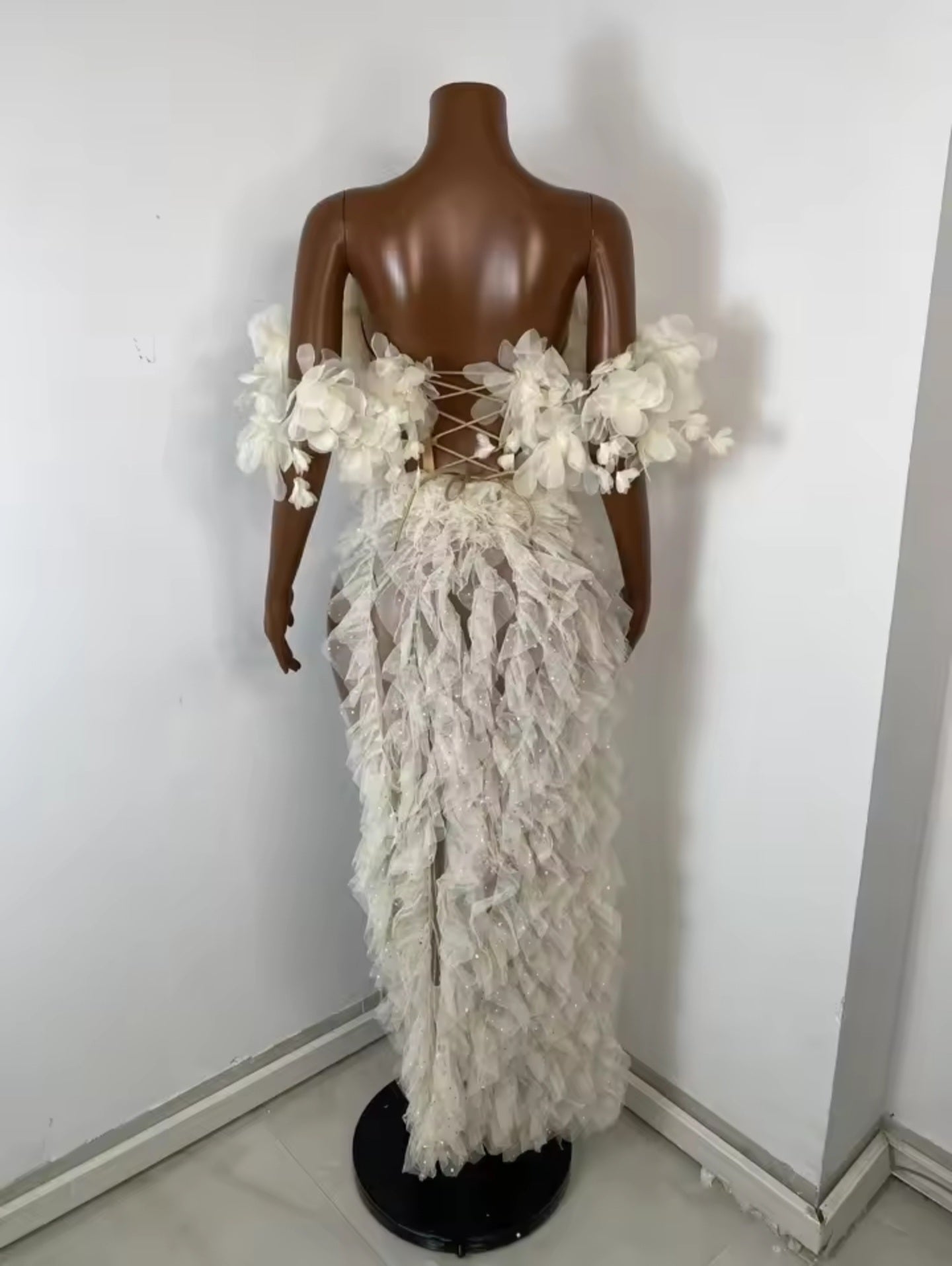 Ivory Bloom Skirt Set