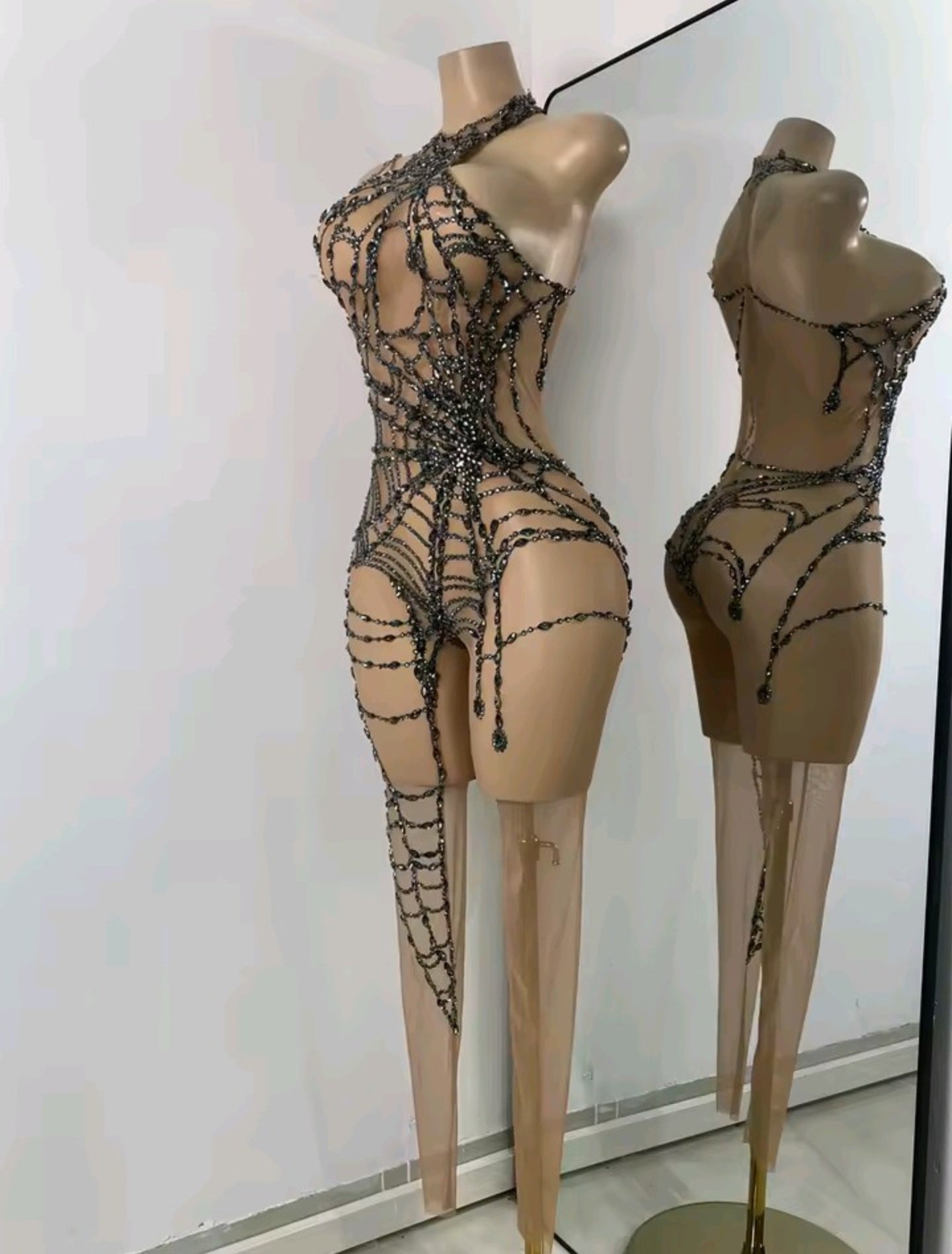 Web of Seduction Jumpsuit