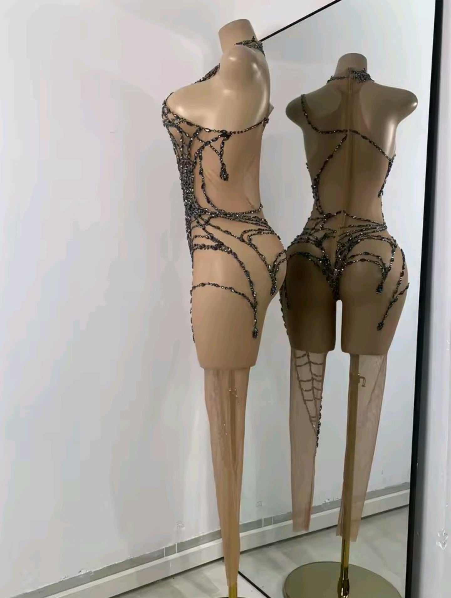 Web of Seduction Jumpsuit