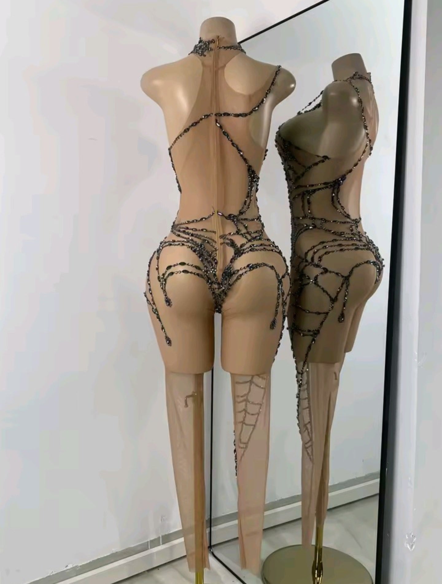 Web of Seduction Jumpsuit
