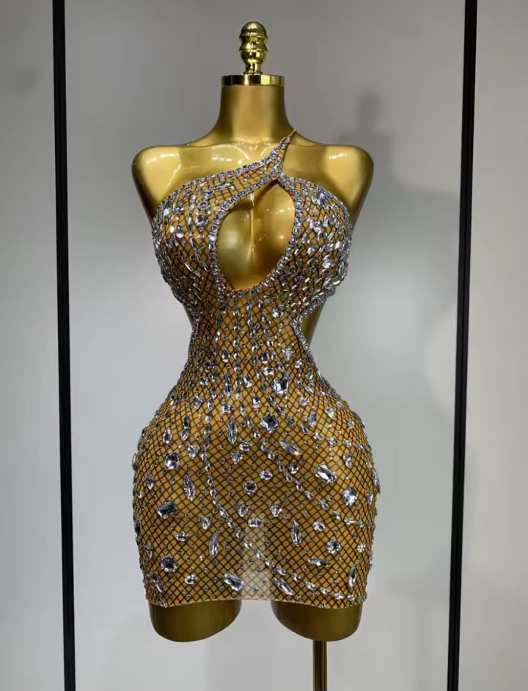 Dazzling In Diamond Dress