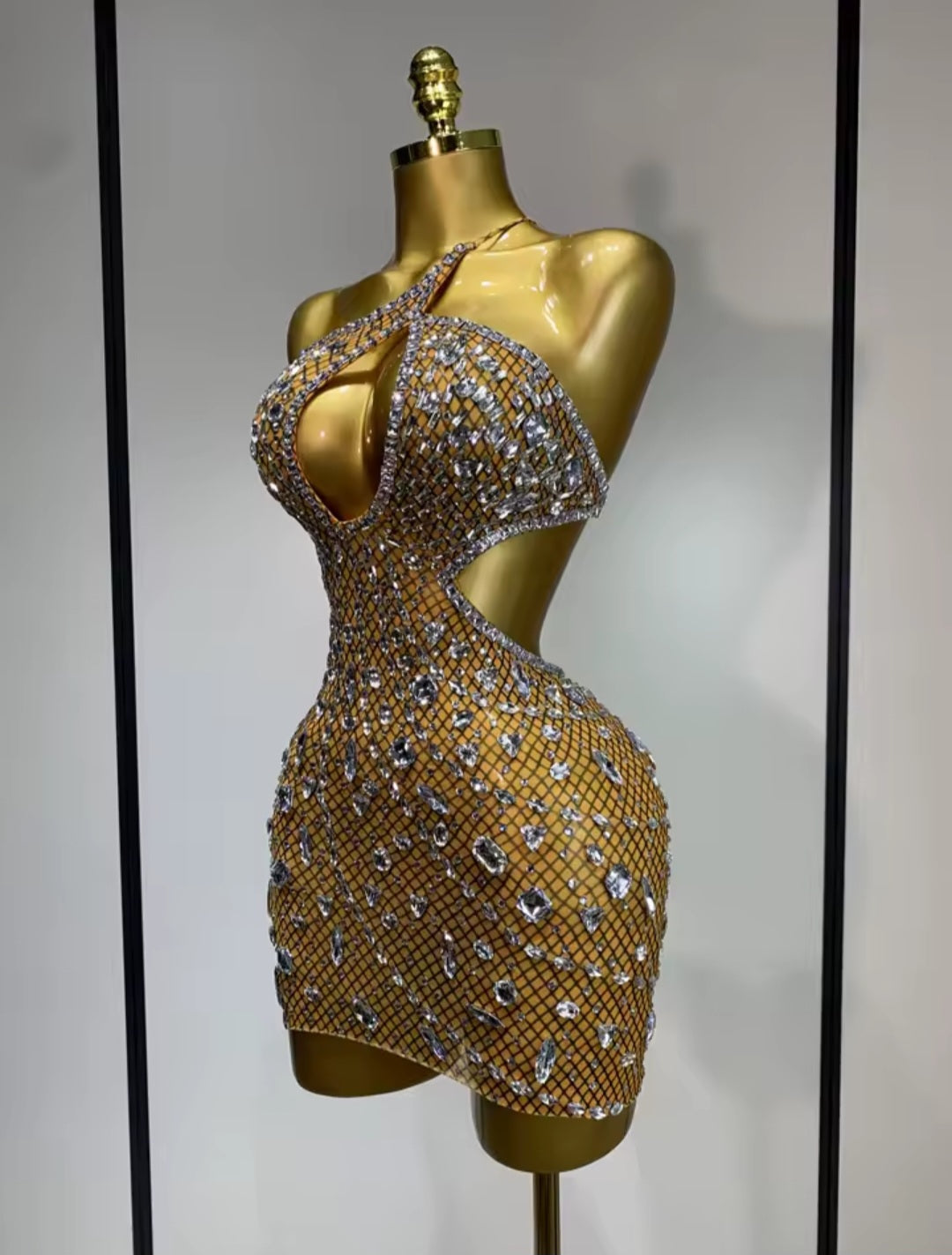Dazzling In Diamond Dress