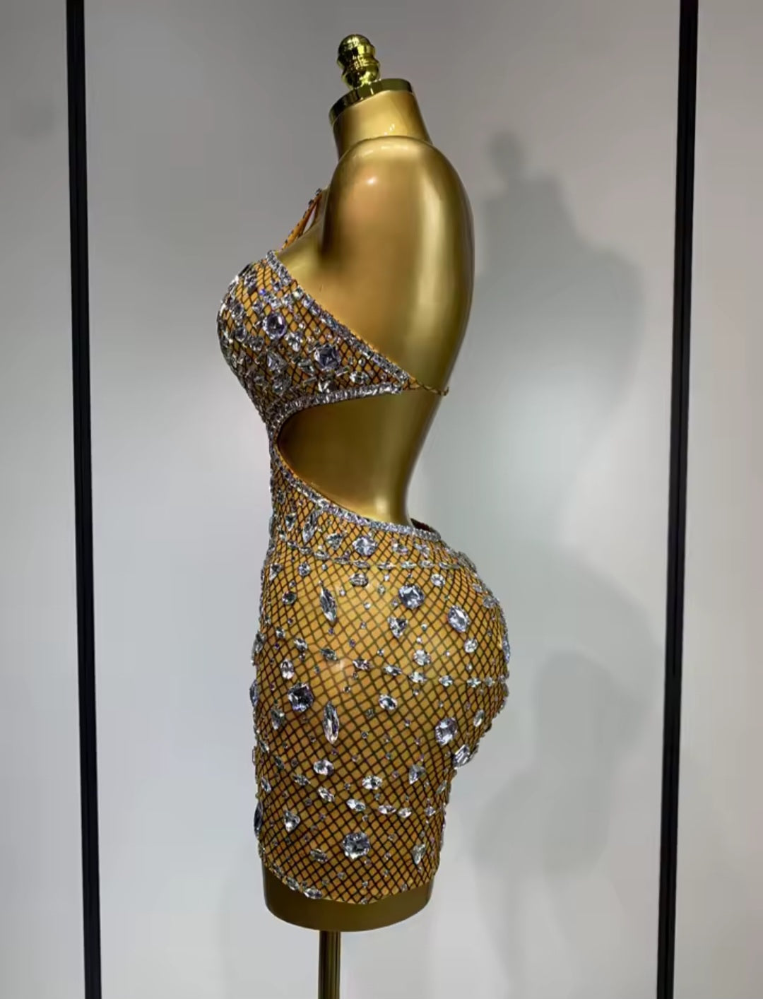Dazzling In Diamond Dress