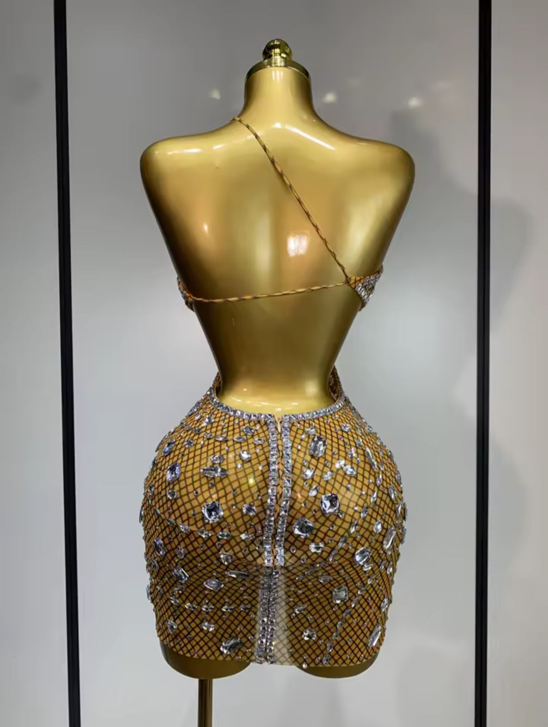Dazzling In Diamond Dress