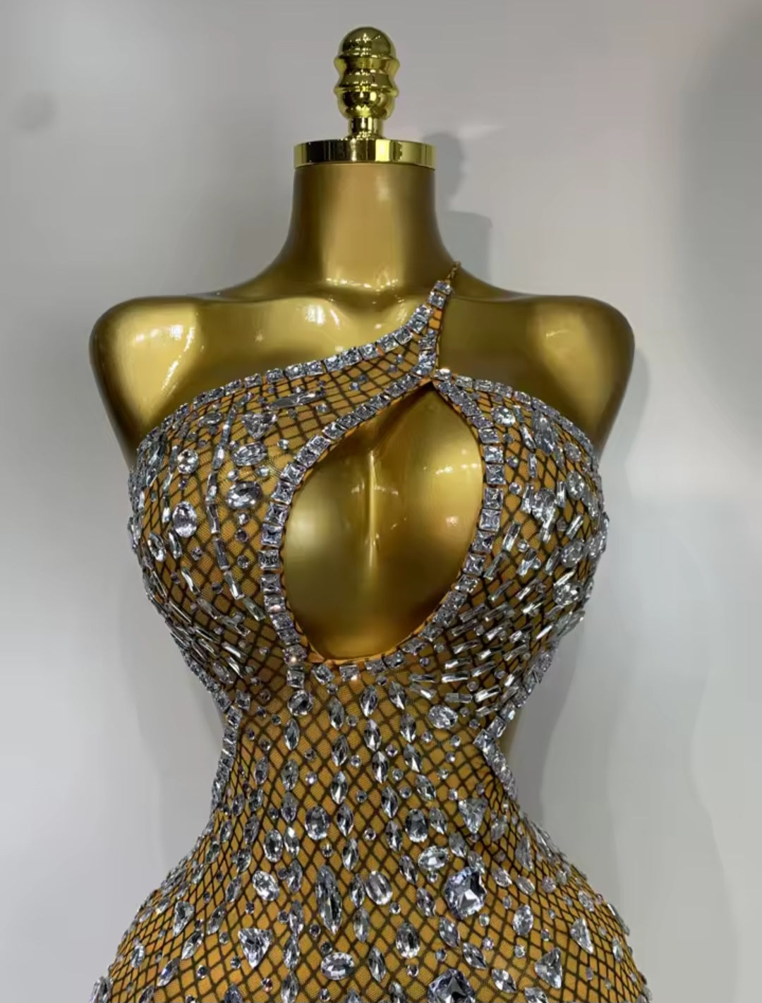 Dazzling In Diamond Dress