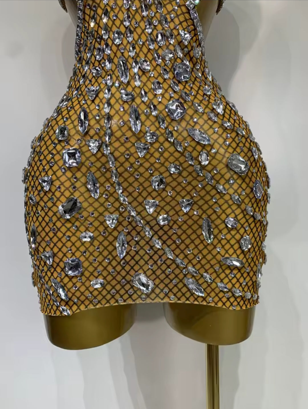 Dazzling In Diamond Dress
